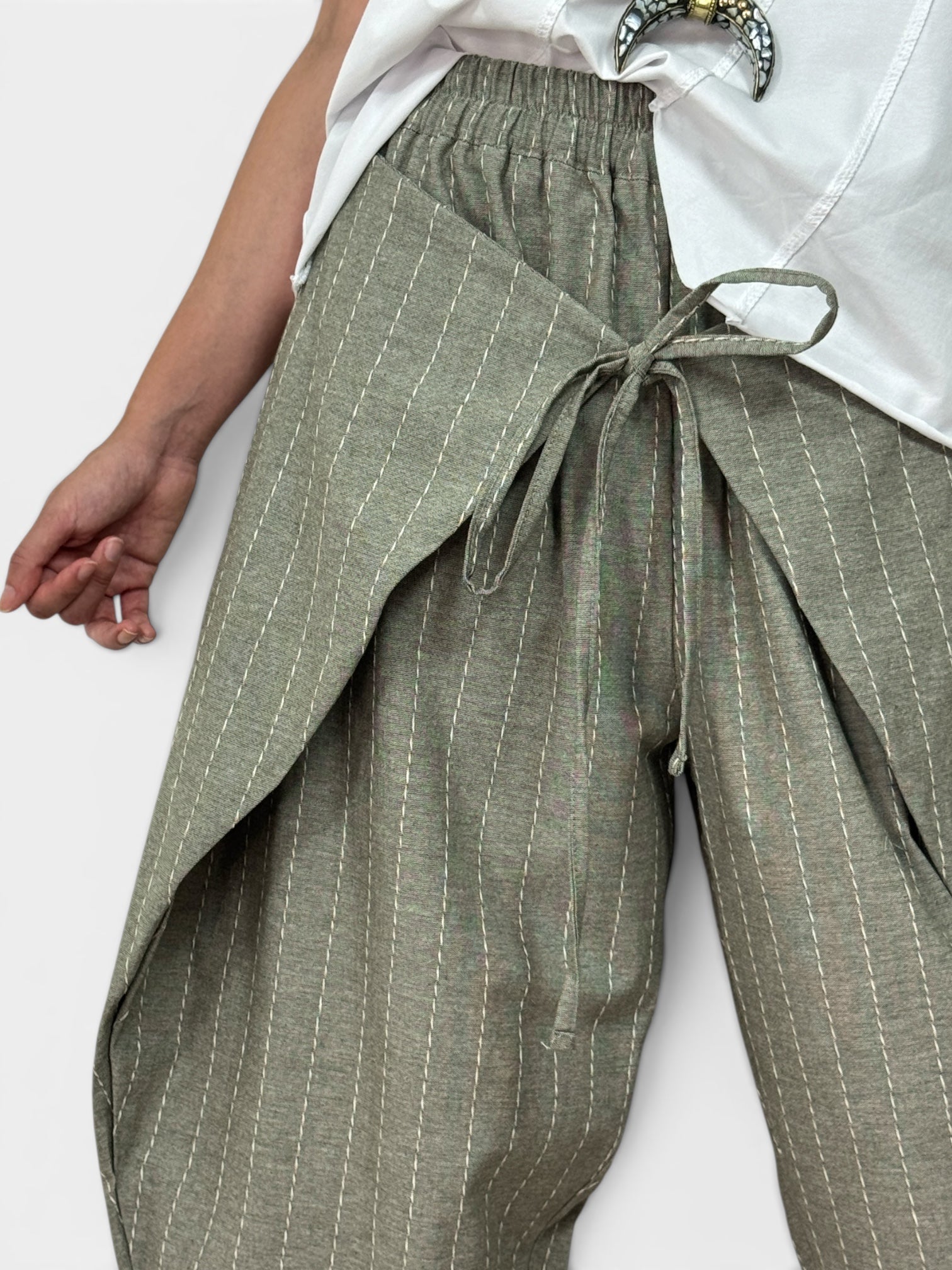 Pantalone Pareo Green Aléa Uni