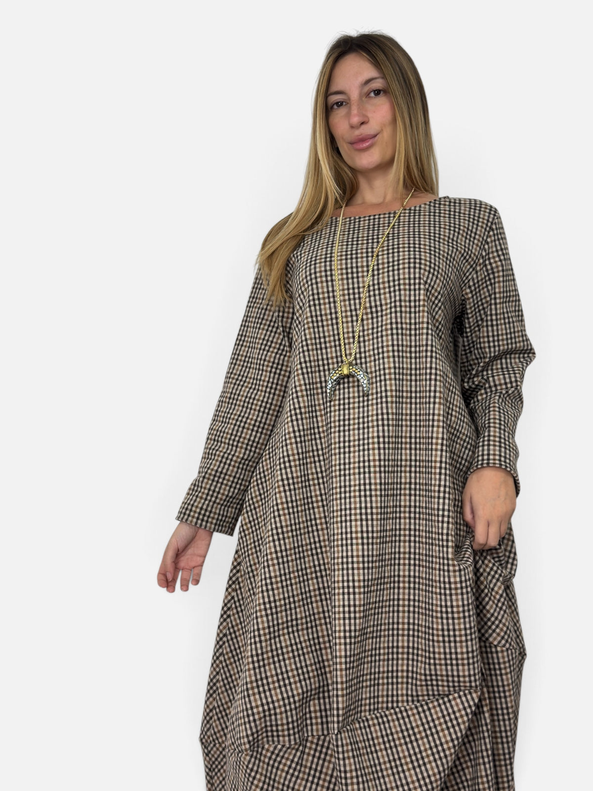 Abito Quadri Wendy Trendy