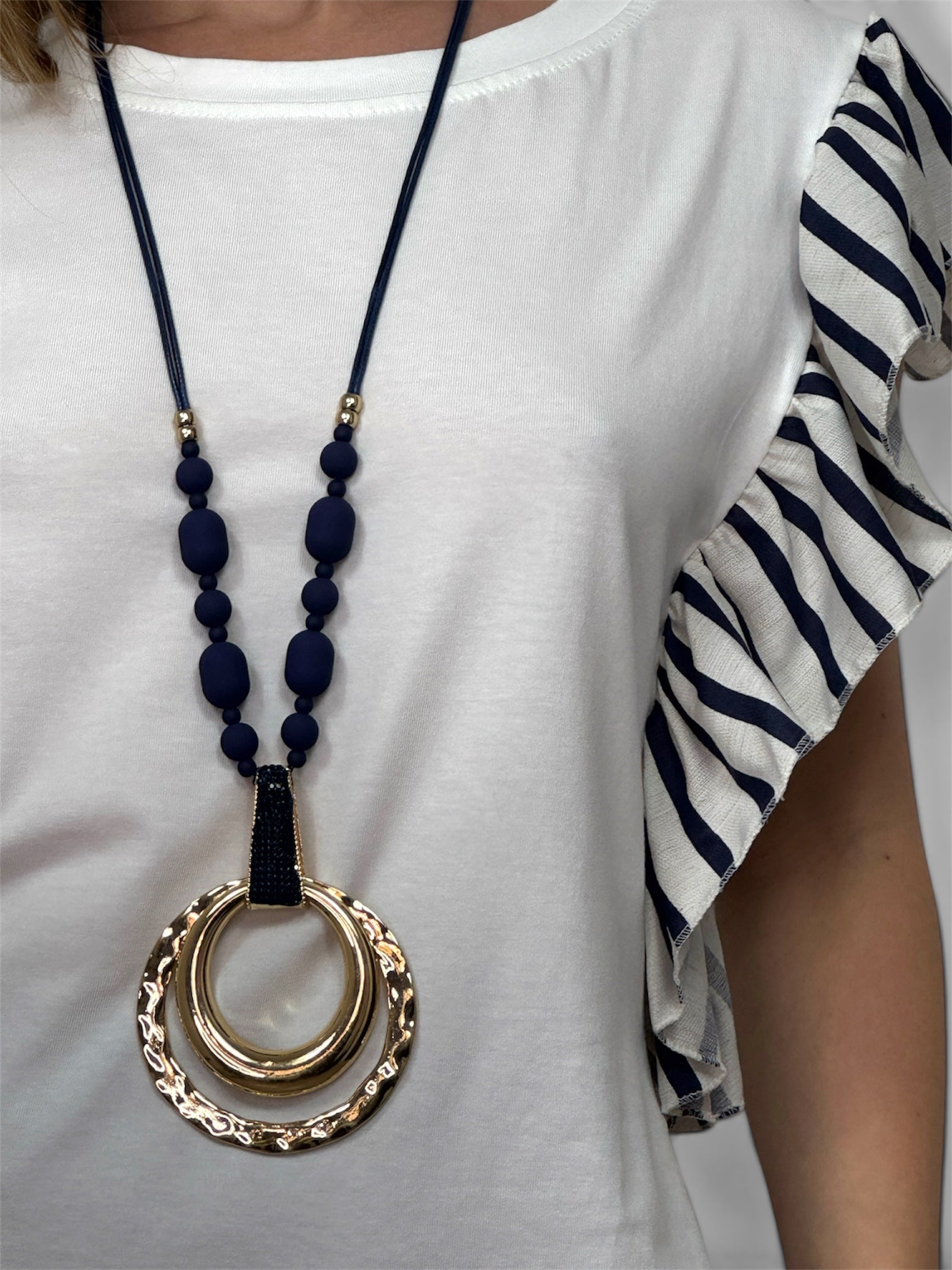 T-Shirt Voilet Blu