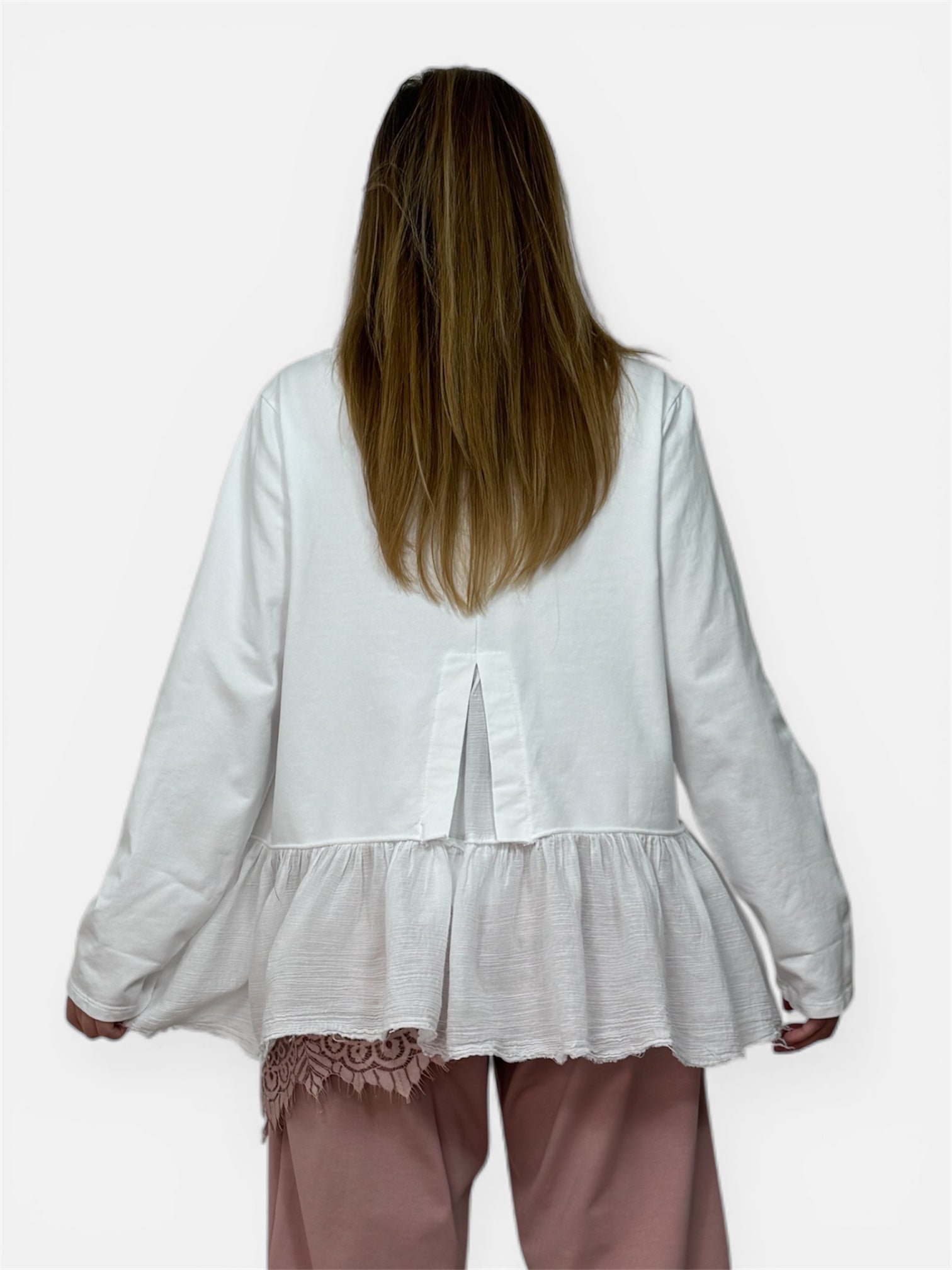 Blazer Tulle Bianca Wendy Trendy