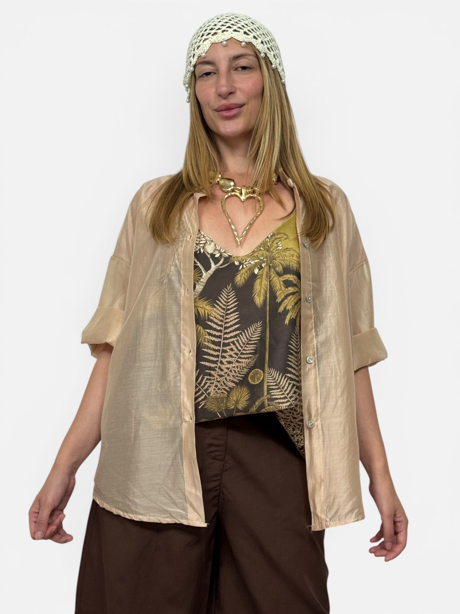 Camicia Carol Champagne