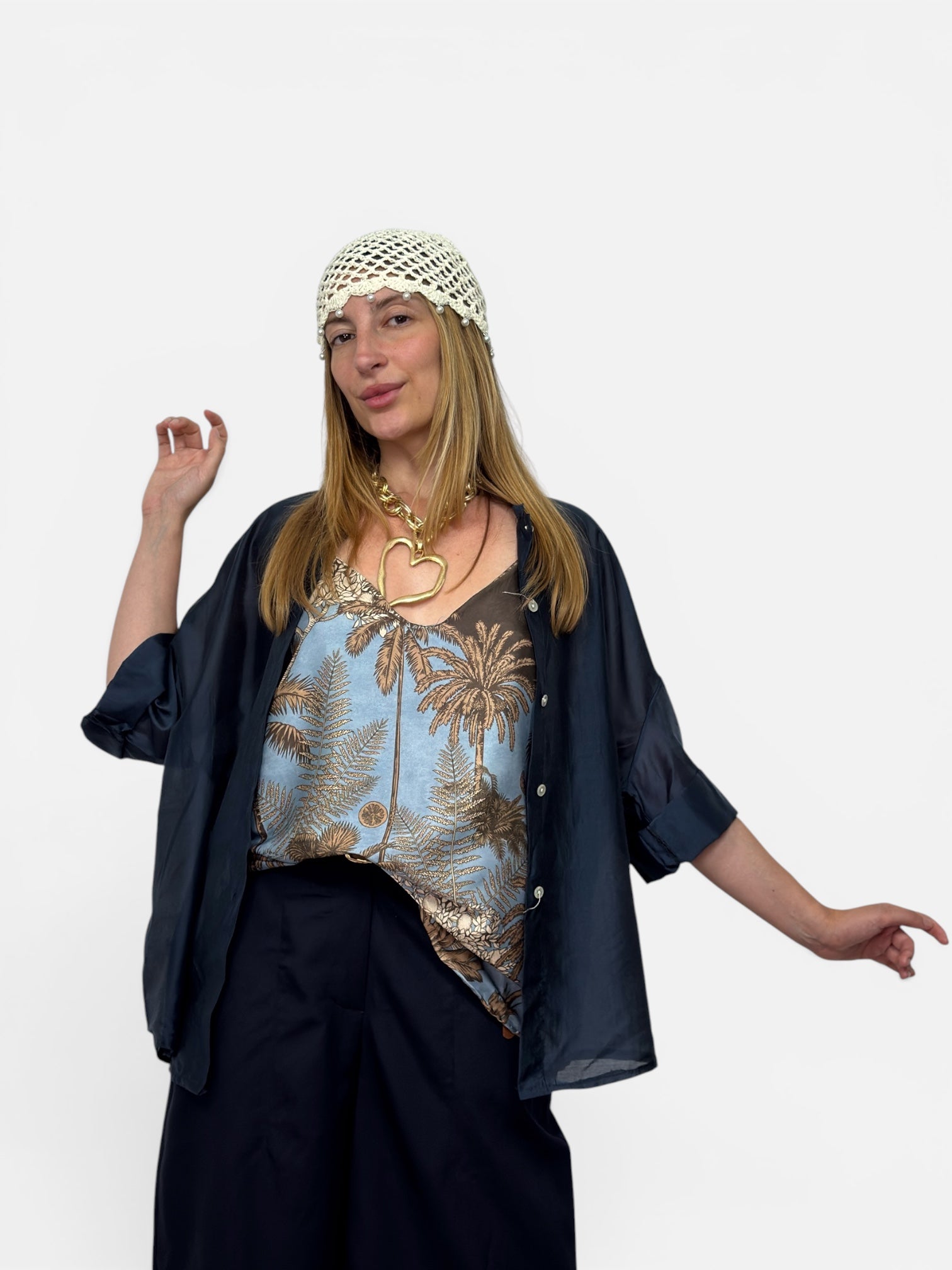 Camicia Carol Blu