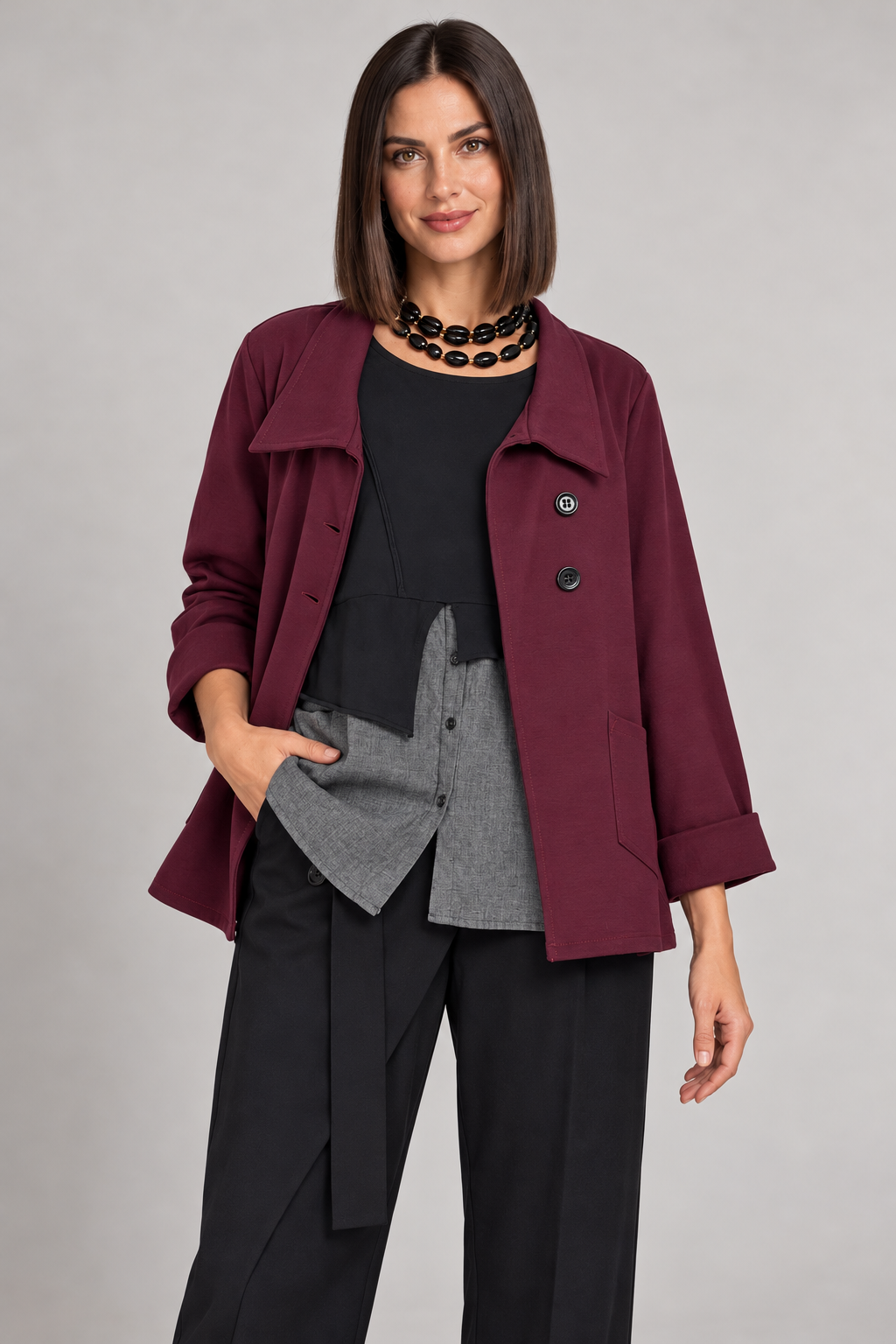Blazer Eden Bordeaux