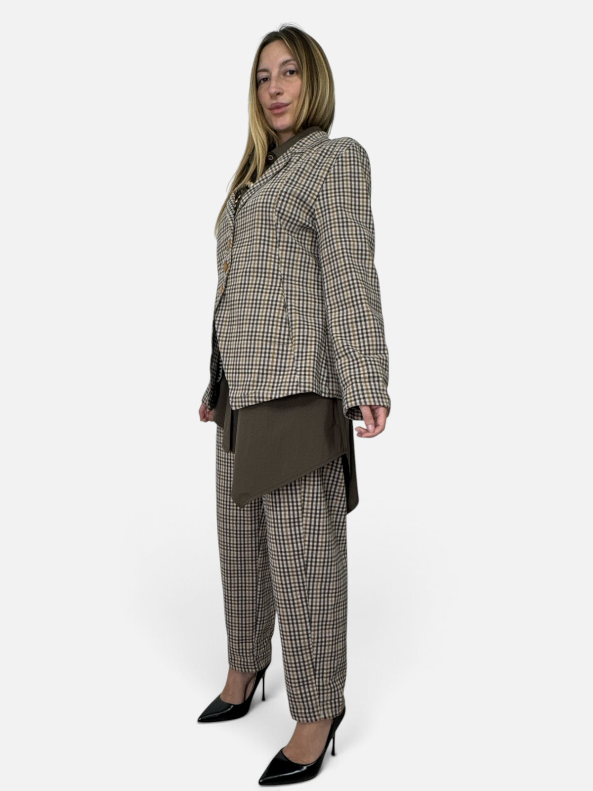 Pantalone Quadri Wendy Trendy