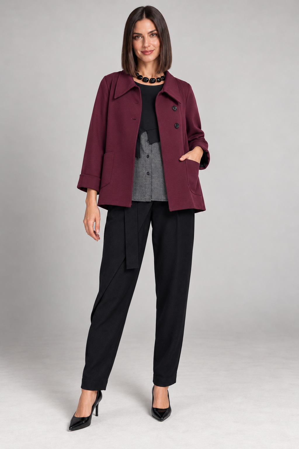 Blazer Eden Bordeaux