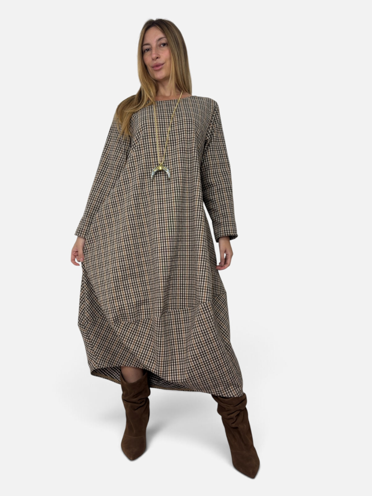 Abito Quadri Wendy Trendy