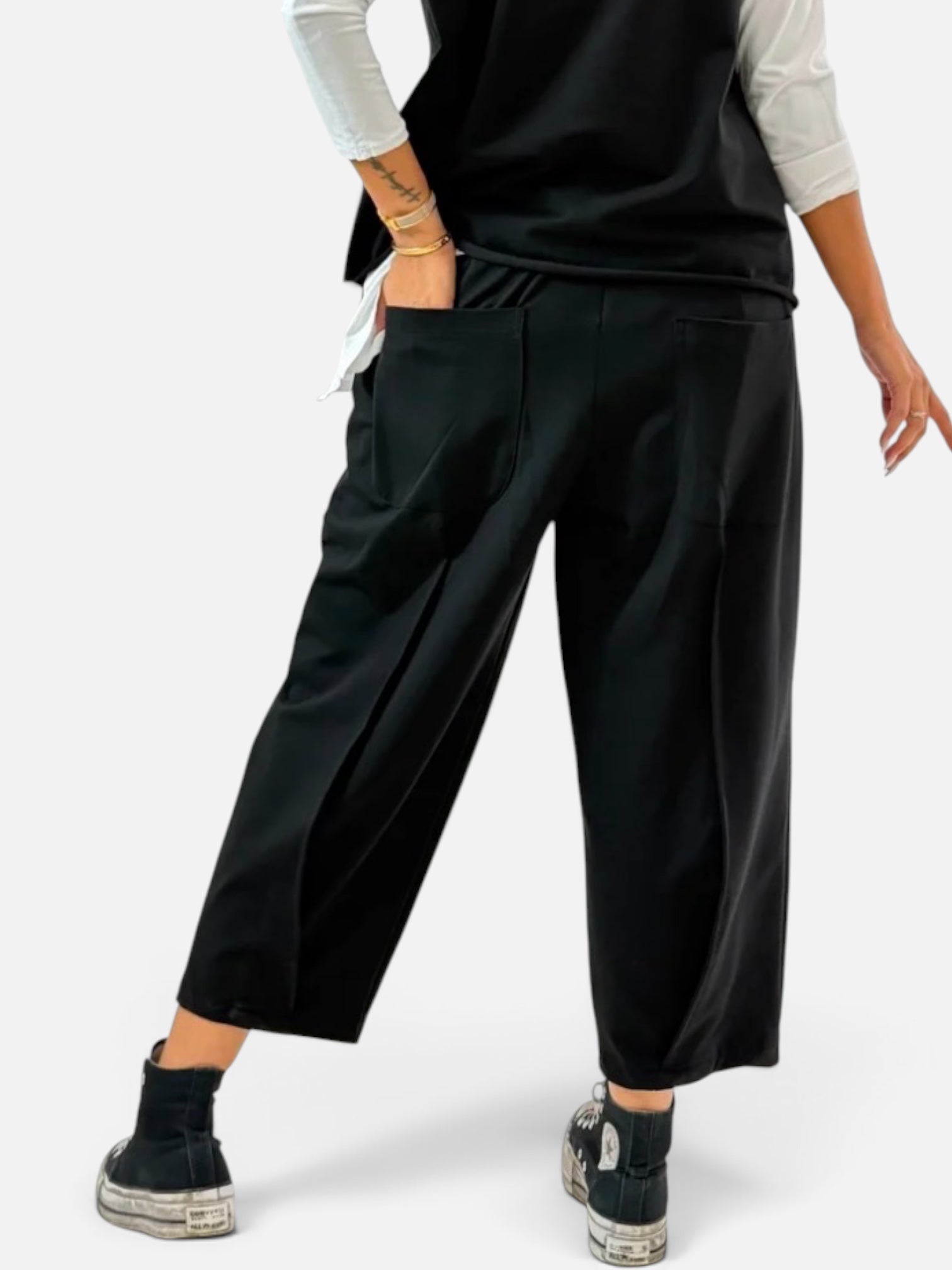Pantalone Paris Black