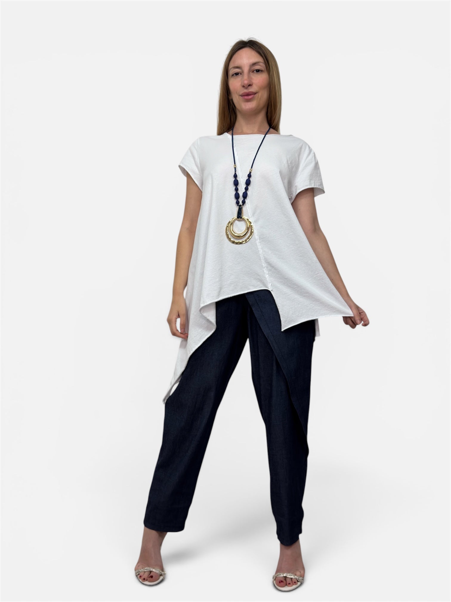 T-Shirt Magda Bianco Wendy Trendy