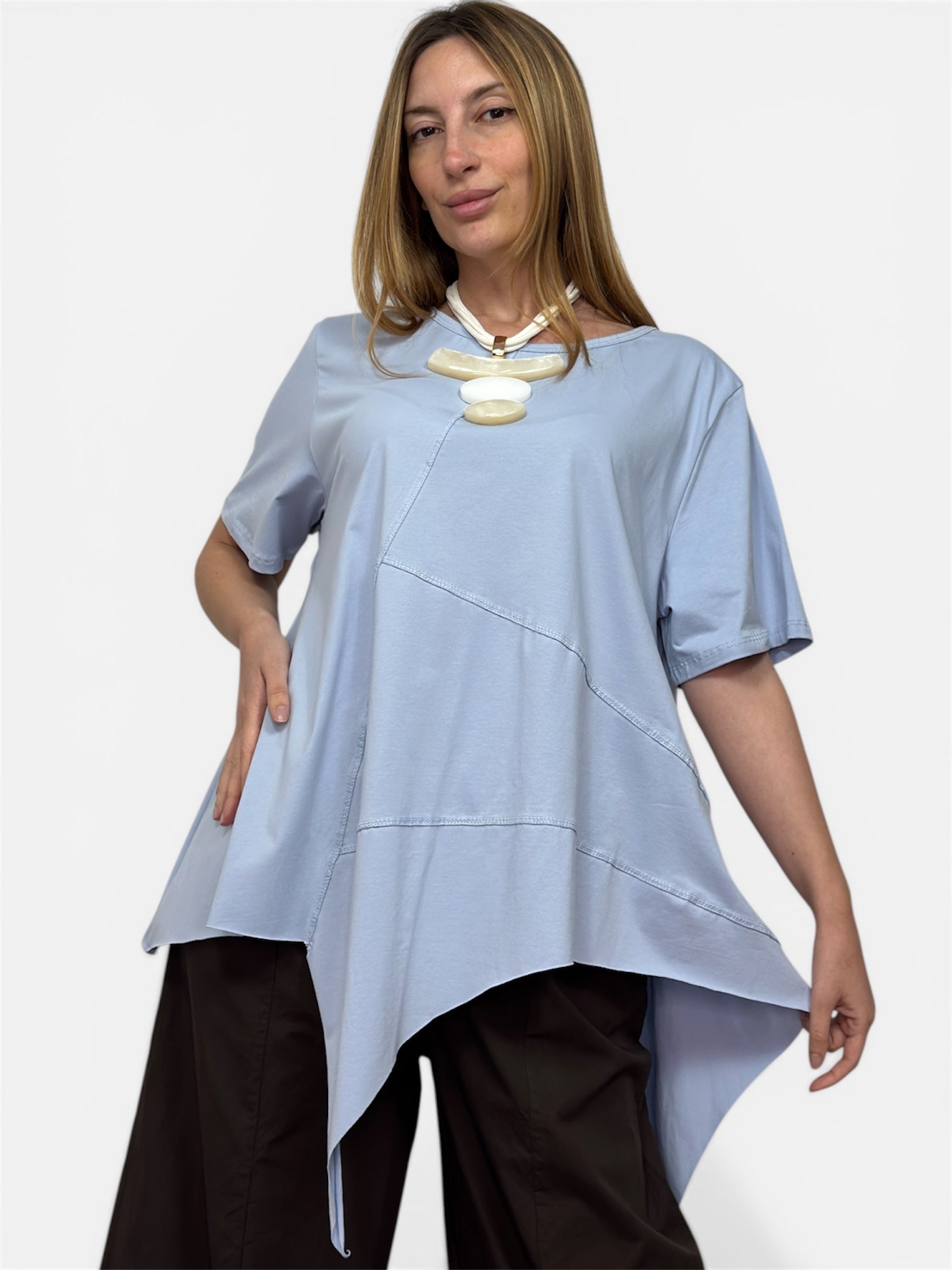 T-Shirt Ines Azzurra 158C