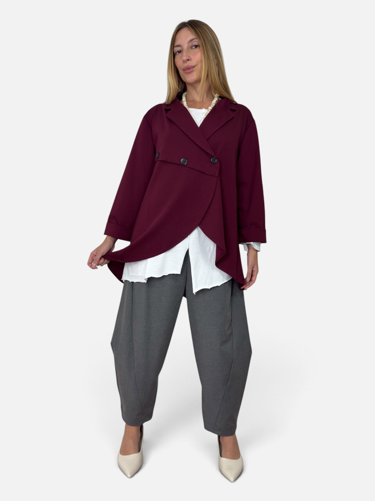 Blazer Yamilet Bordeaux 158C