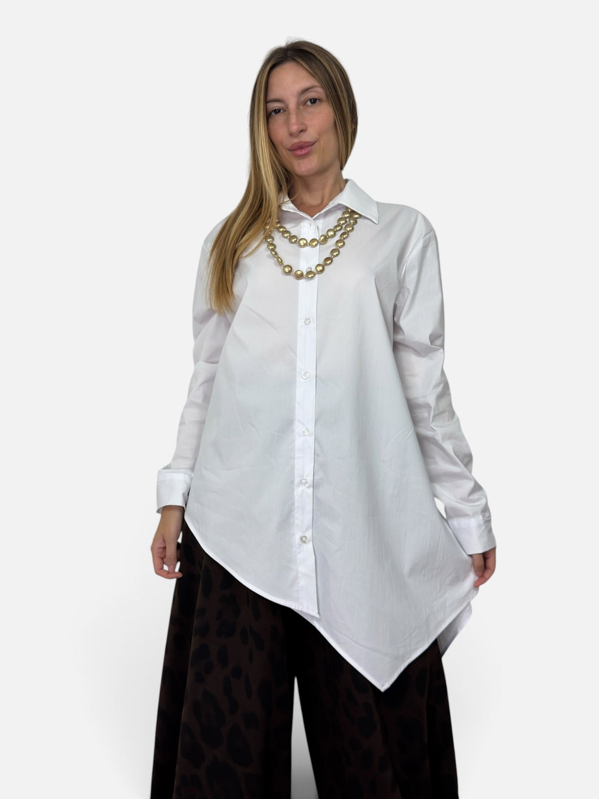 Camicia Kaory Bianco di Sun Sun Collection