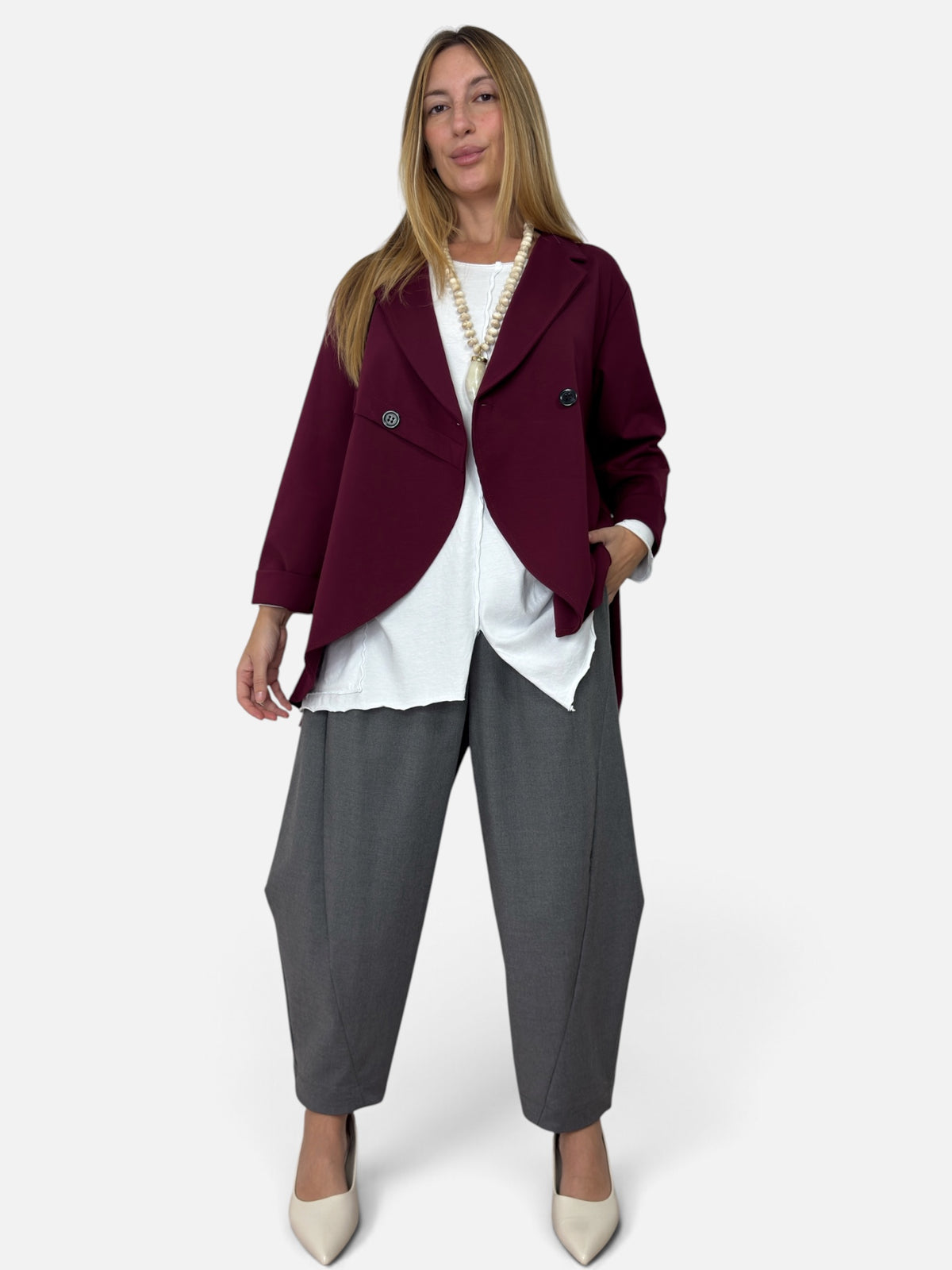 Blazer Yamilet Bordeaux 158C