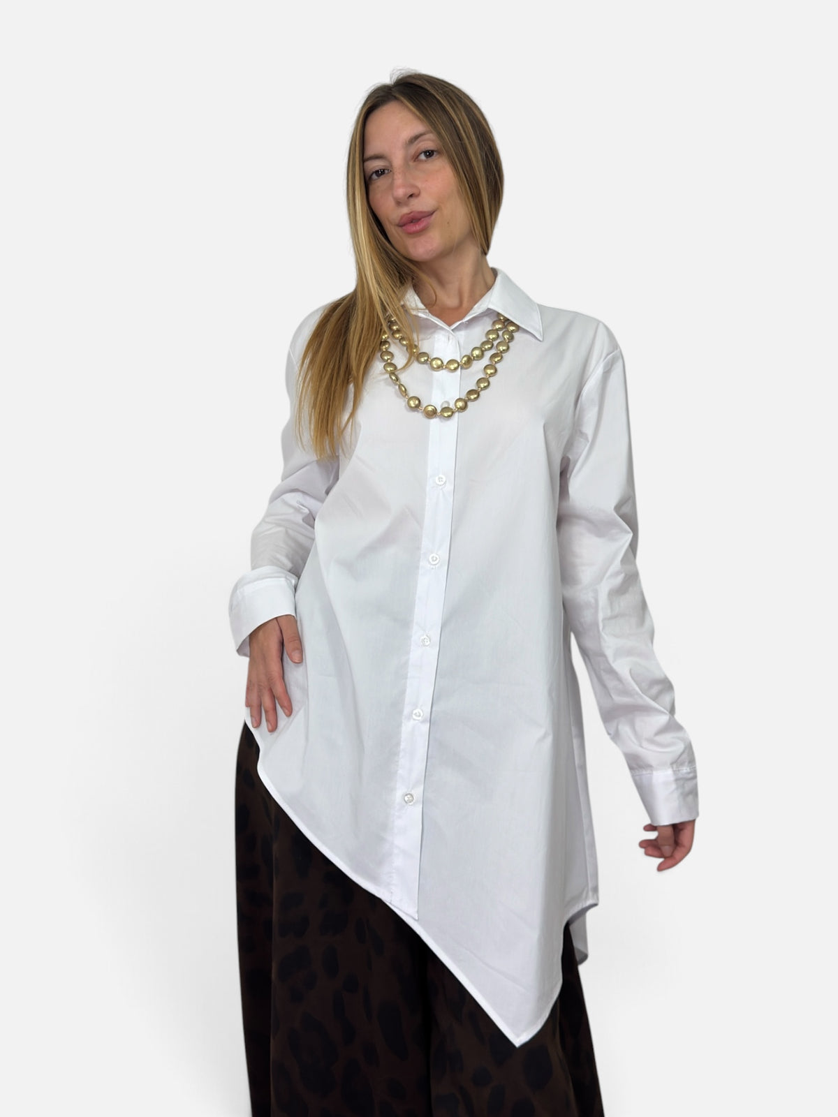Camicia Kaory Bianco di Sun Sun Collection