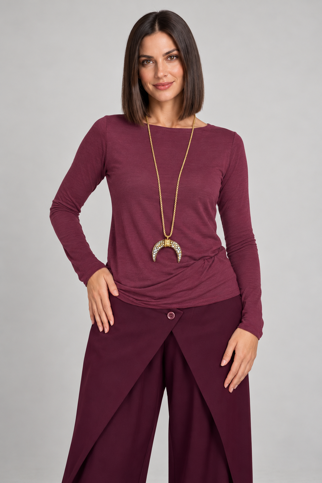 Maglia in misto Cashmere
