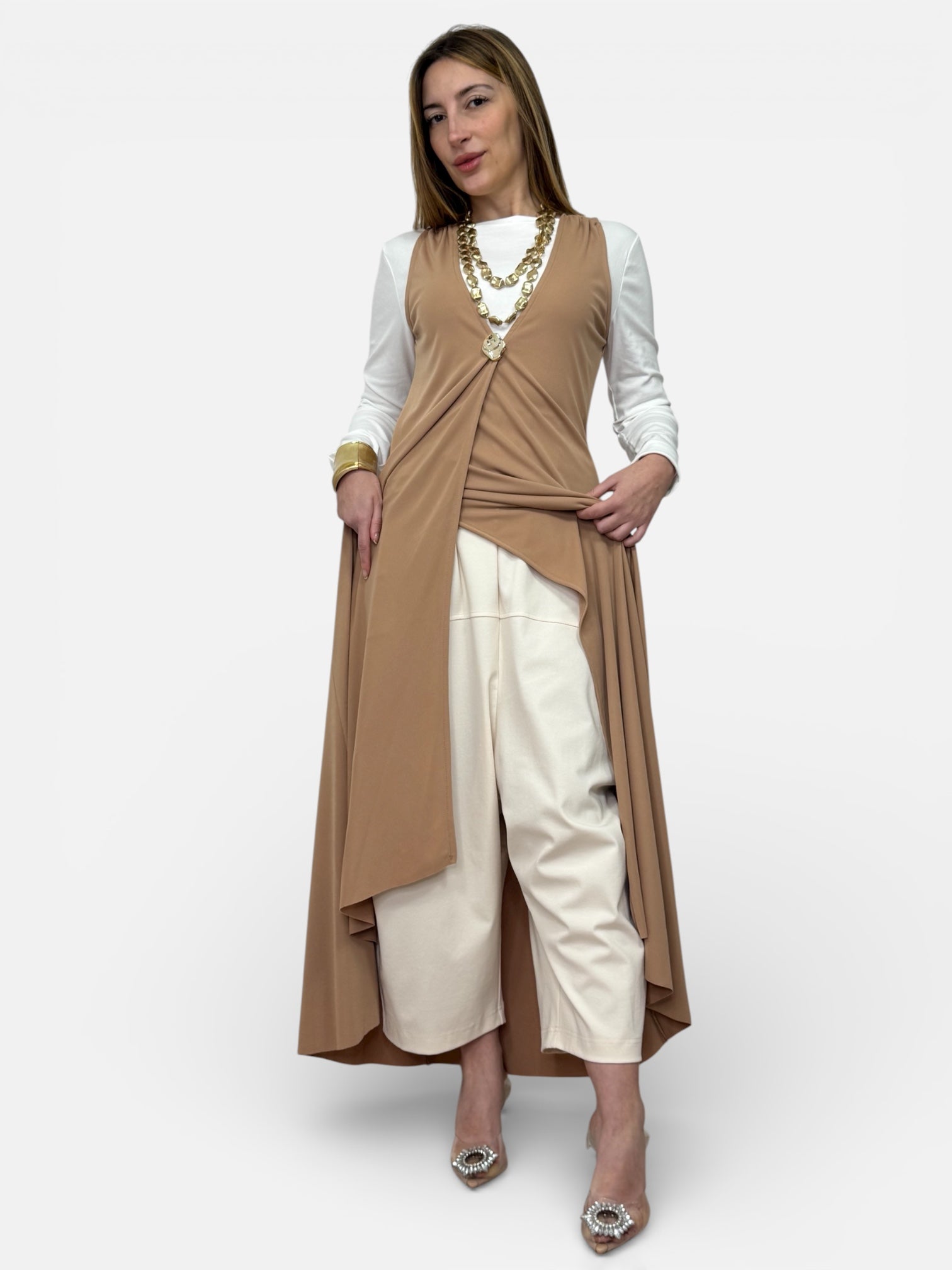 Abito/Maxi Gilet Diamond