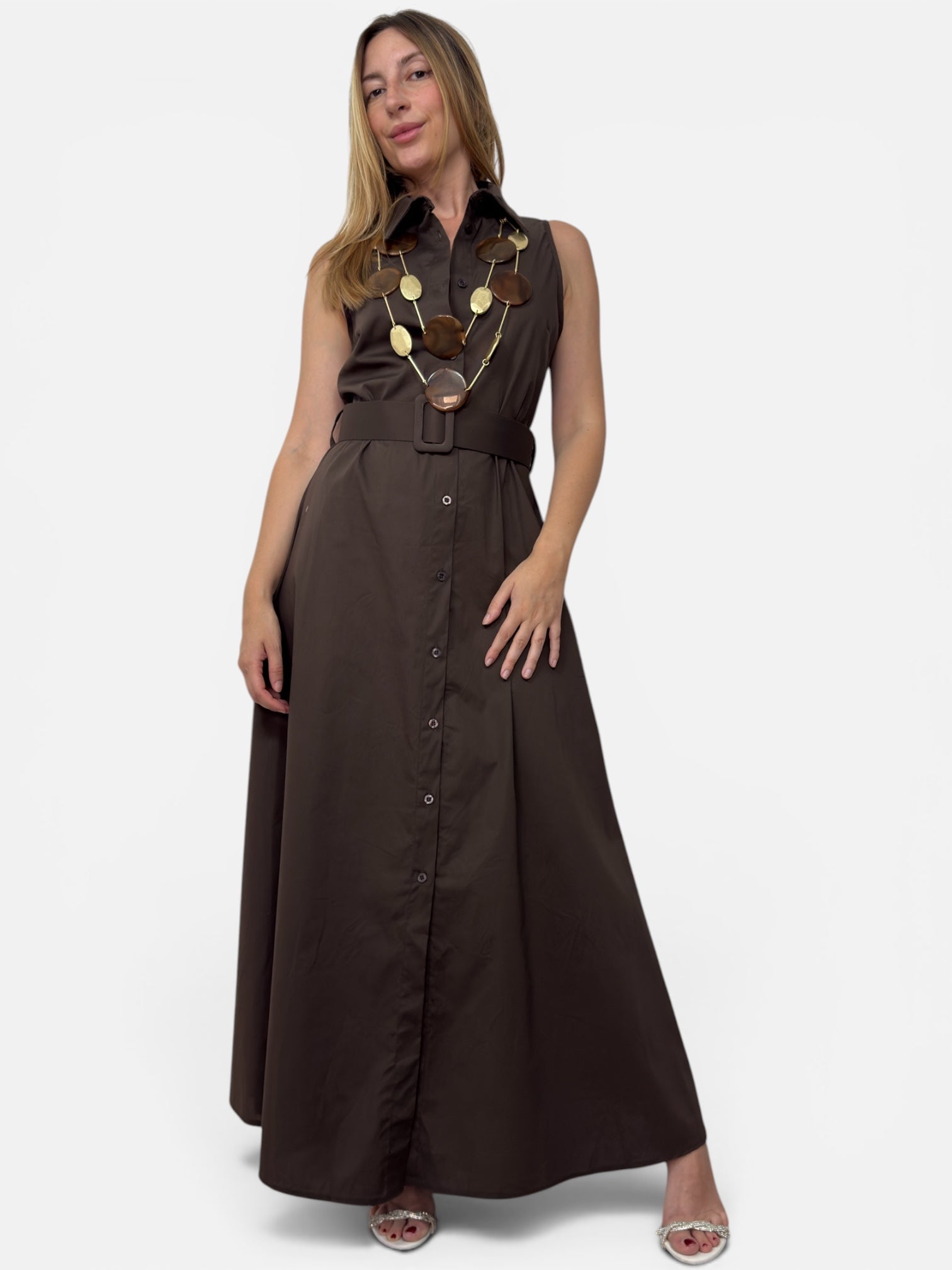 Abito Chemisiere Brown