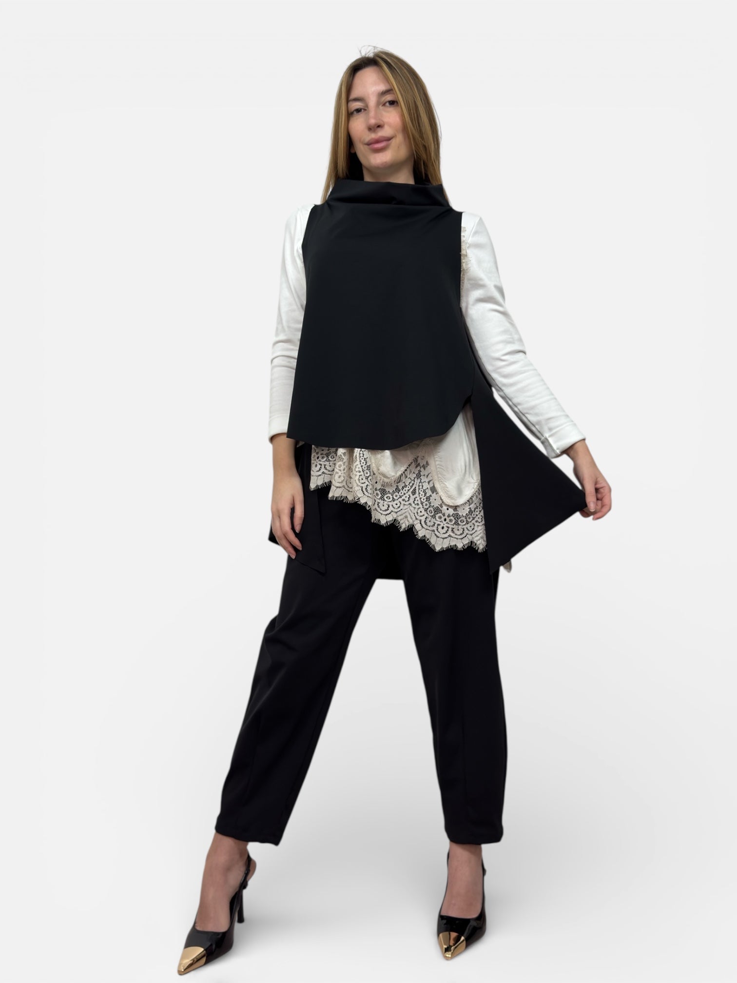 Gilet Luna Black Wendy Trendy