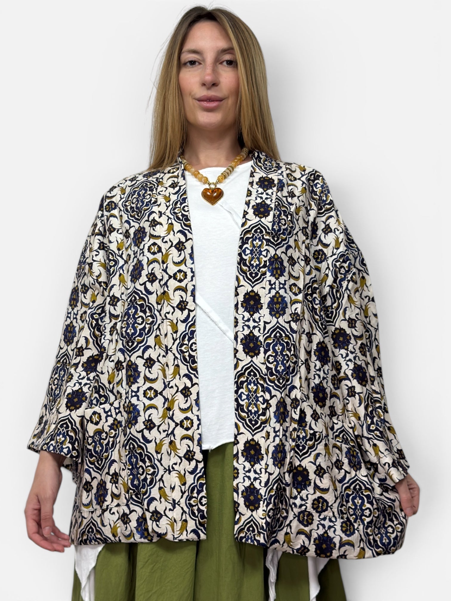 Giacca Kimono Lime