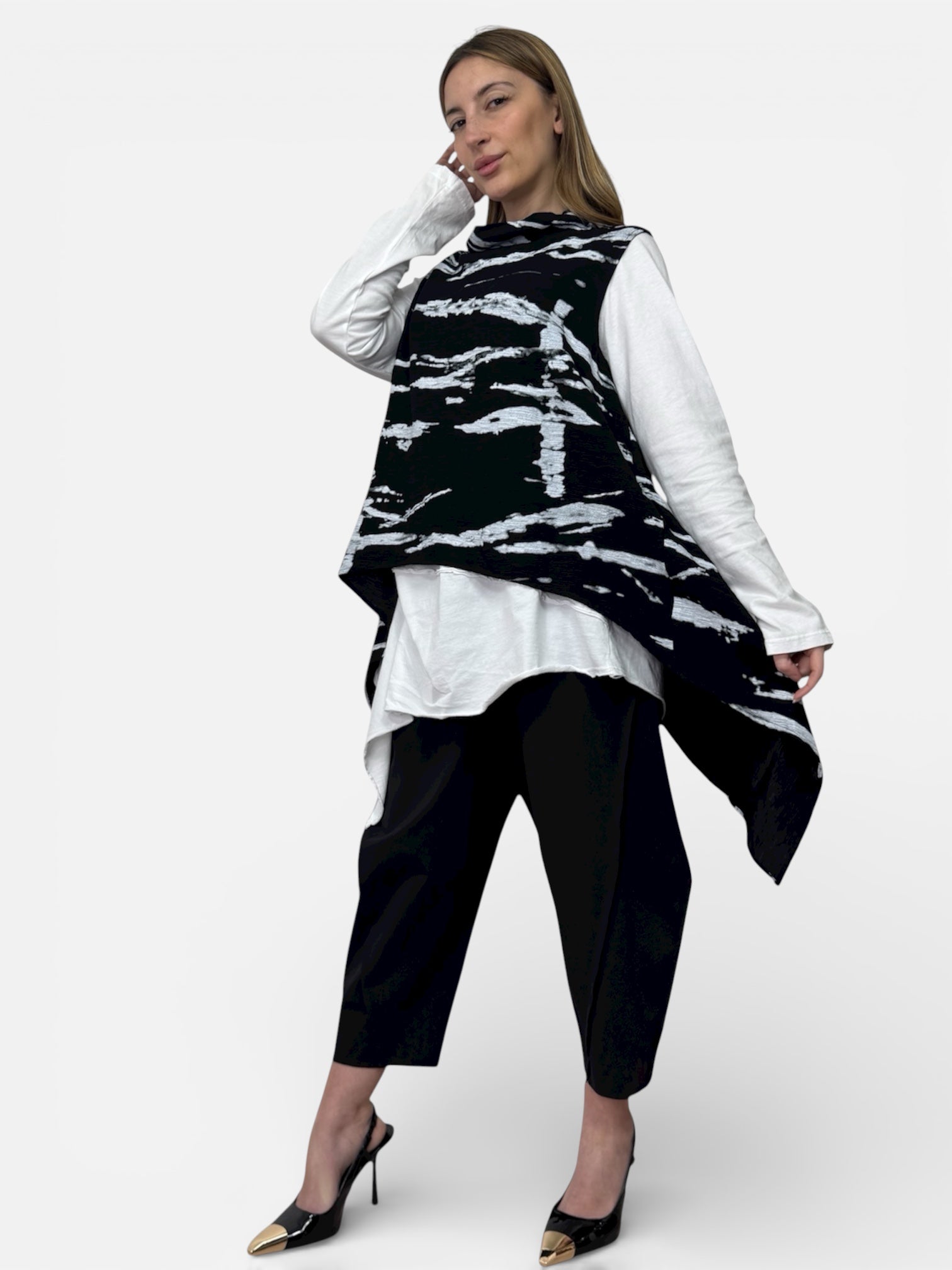 Gilet Spicy Black Wendy Trendy