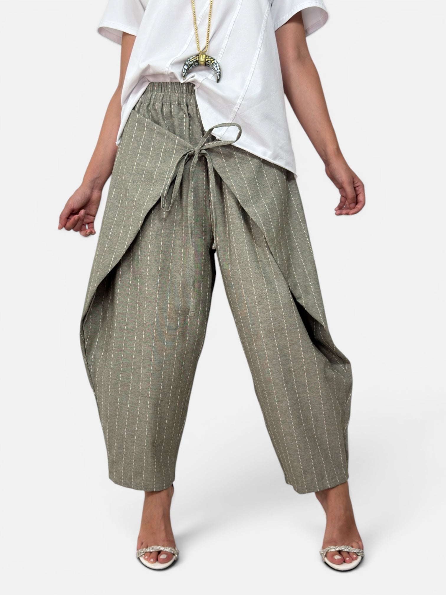 Pantalone Pareo Green Aléa Uni