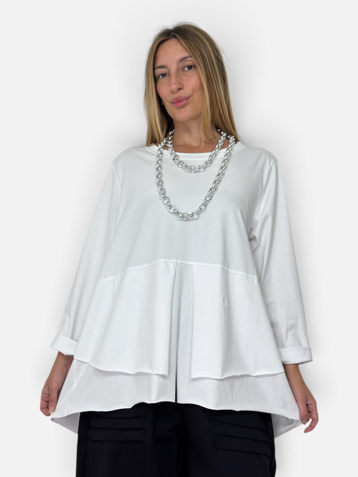 T-Shirt Elsa 158C – 100% cotone, vestibilità morbida