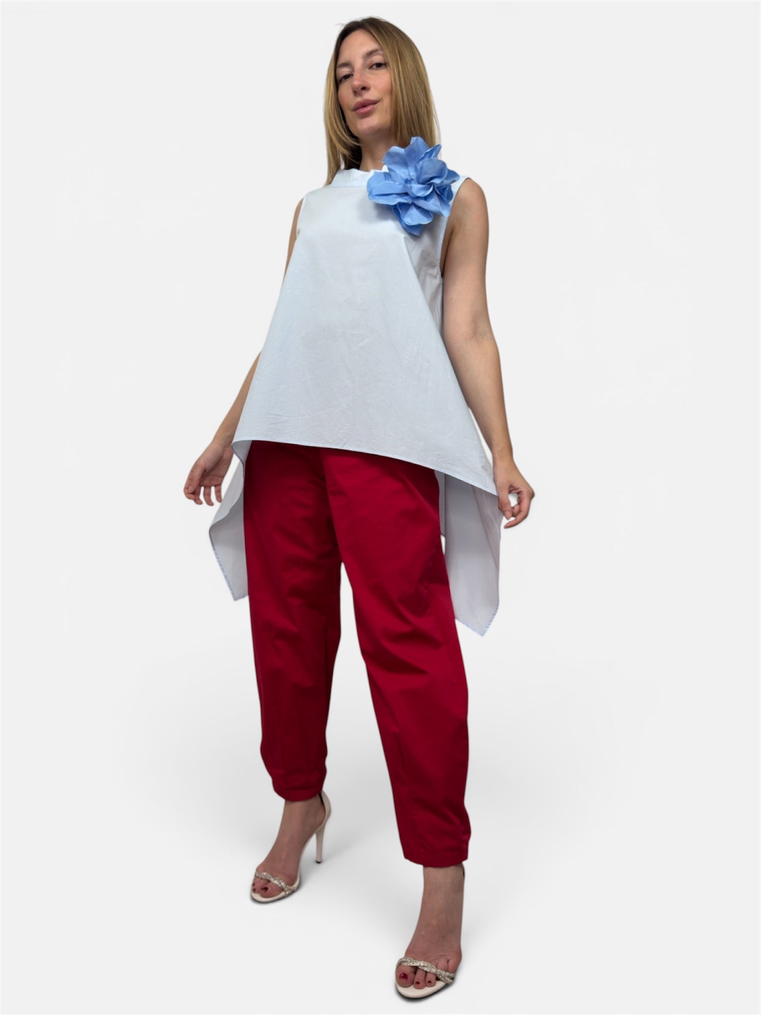 Pantalone Ovetto in Cotone Wendy Trendy