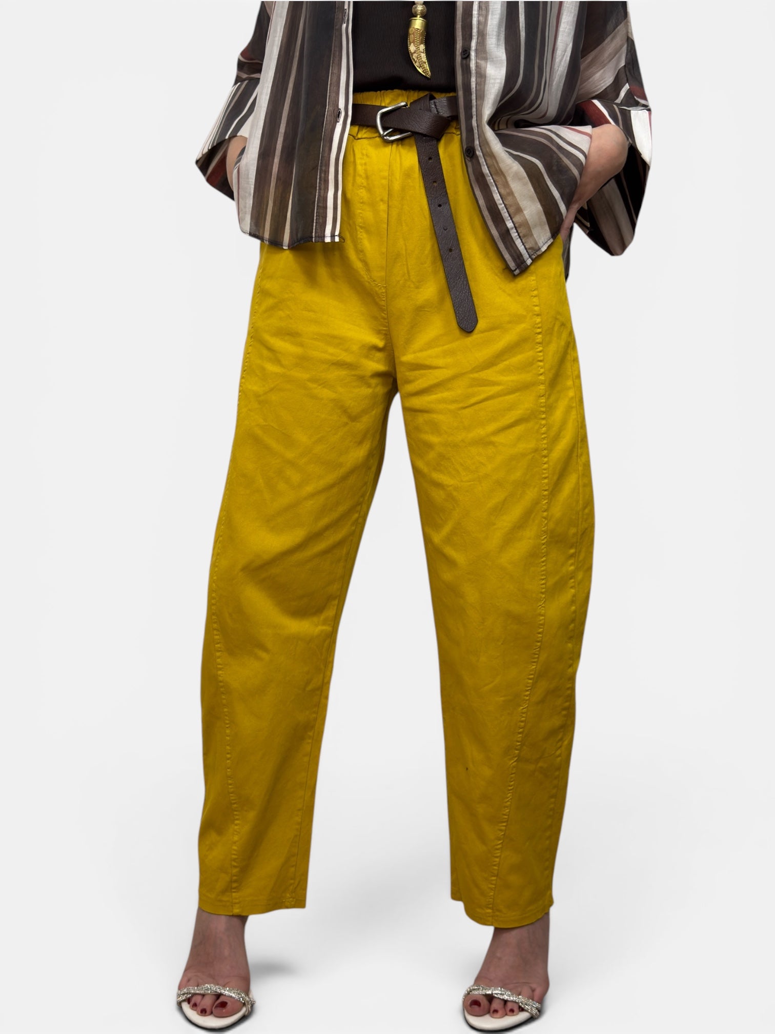 Pantalone Berry Senape