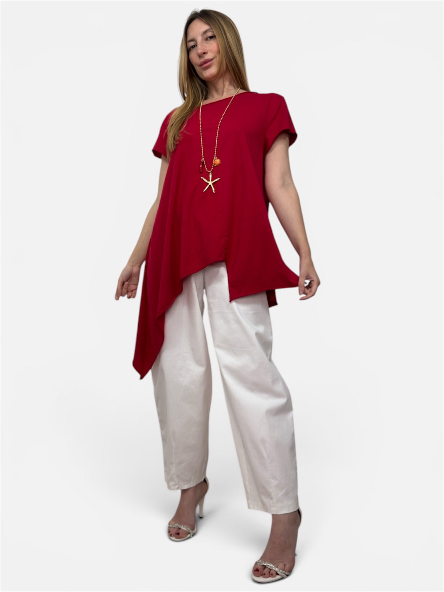 T-Shirt Magda Red Wendy Trendy