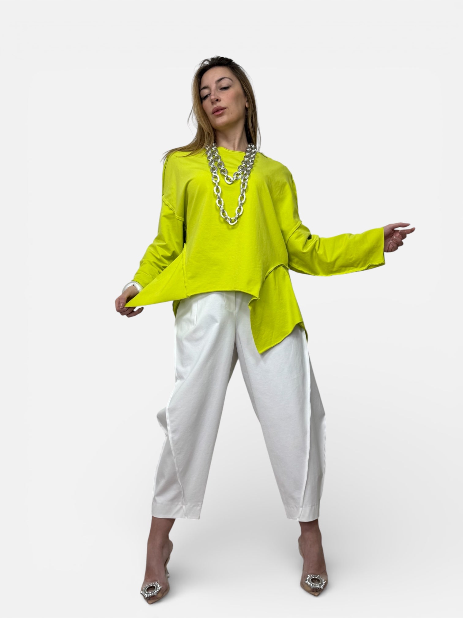 Felpa Dasy Lime Wendy Trendy