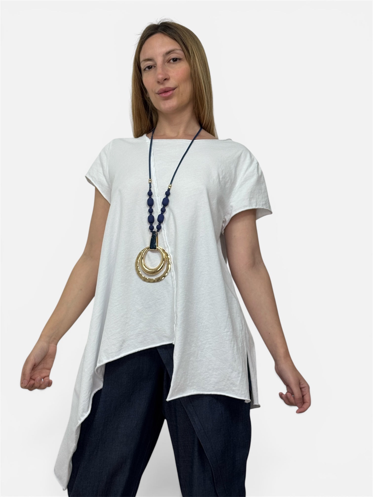 T-Shirt Magda Bianco Wendy Trendy