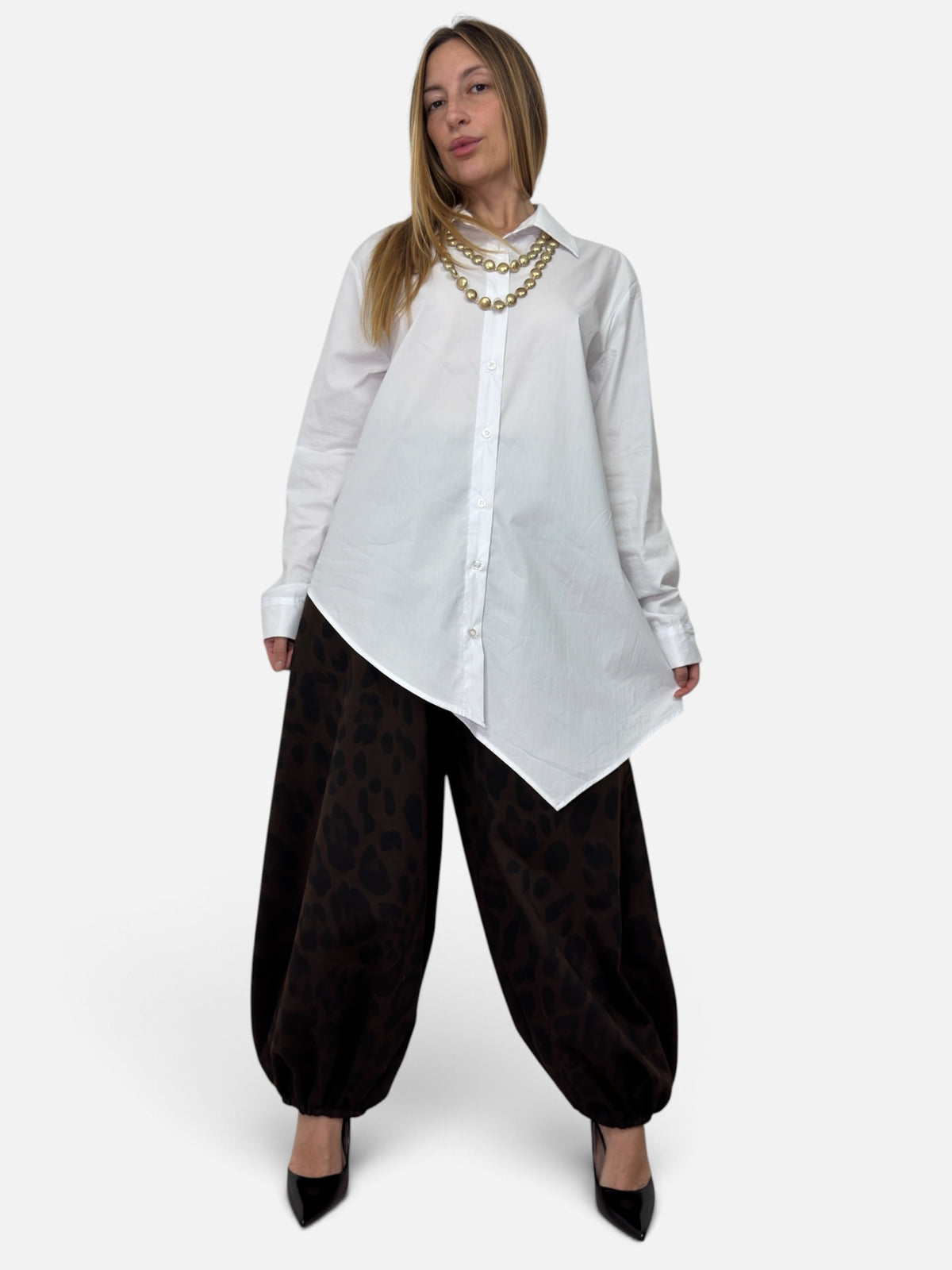 Camicia Kaory Bianco di Sun Sun Collection
