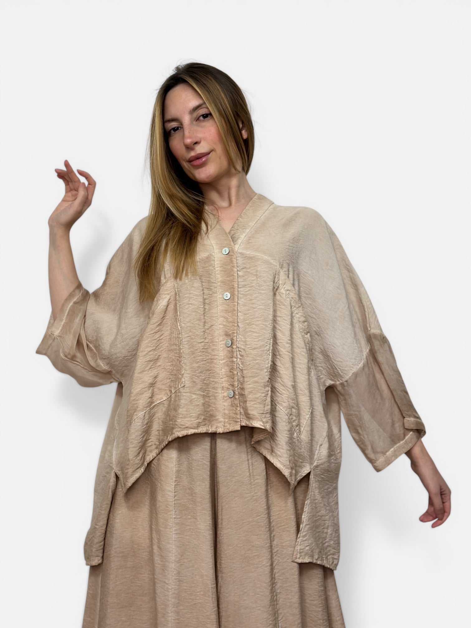 Camicia Edera Coccio