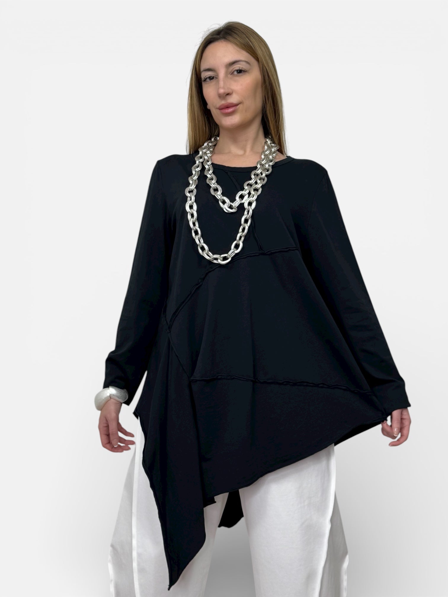 T-Shirt Collye Black Wendy Trendy