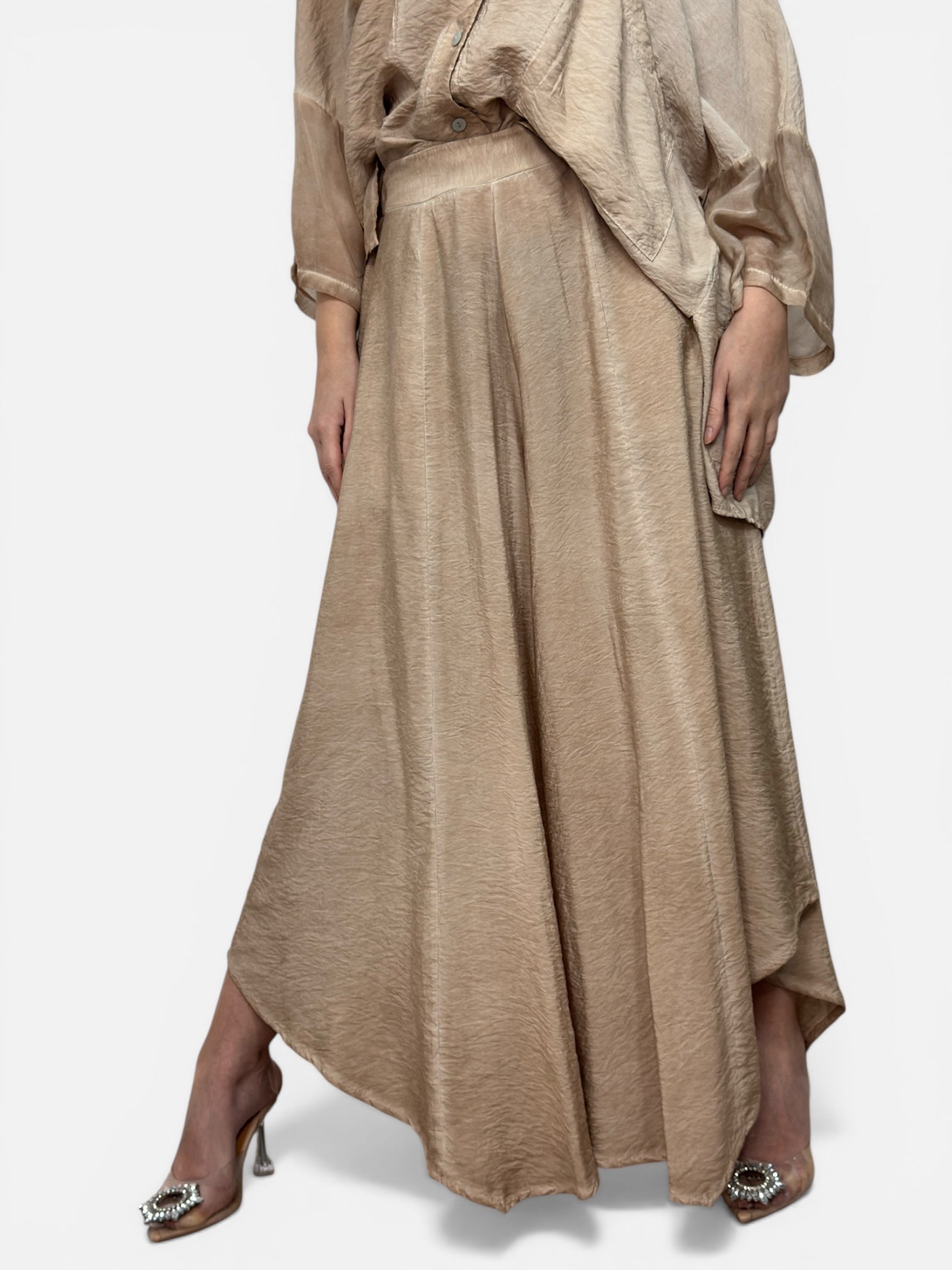 Pantaloni Harem Coccio