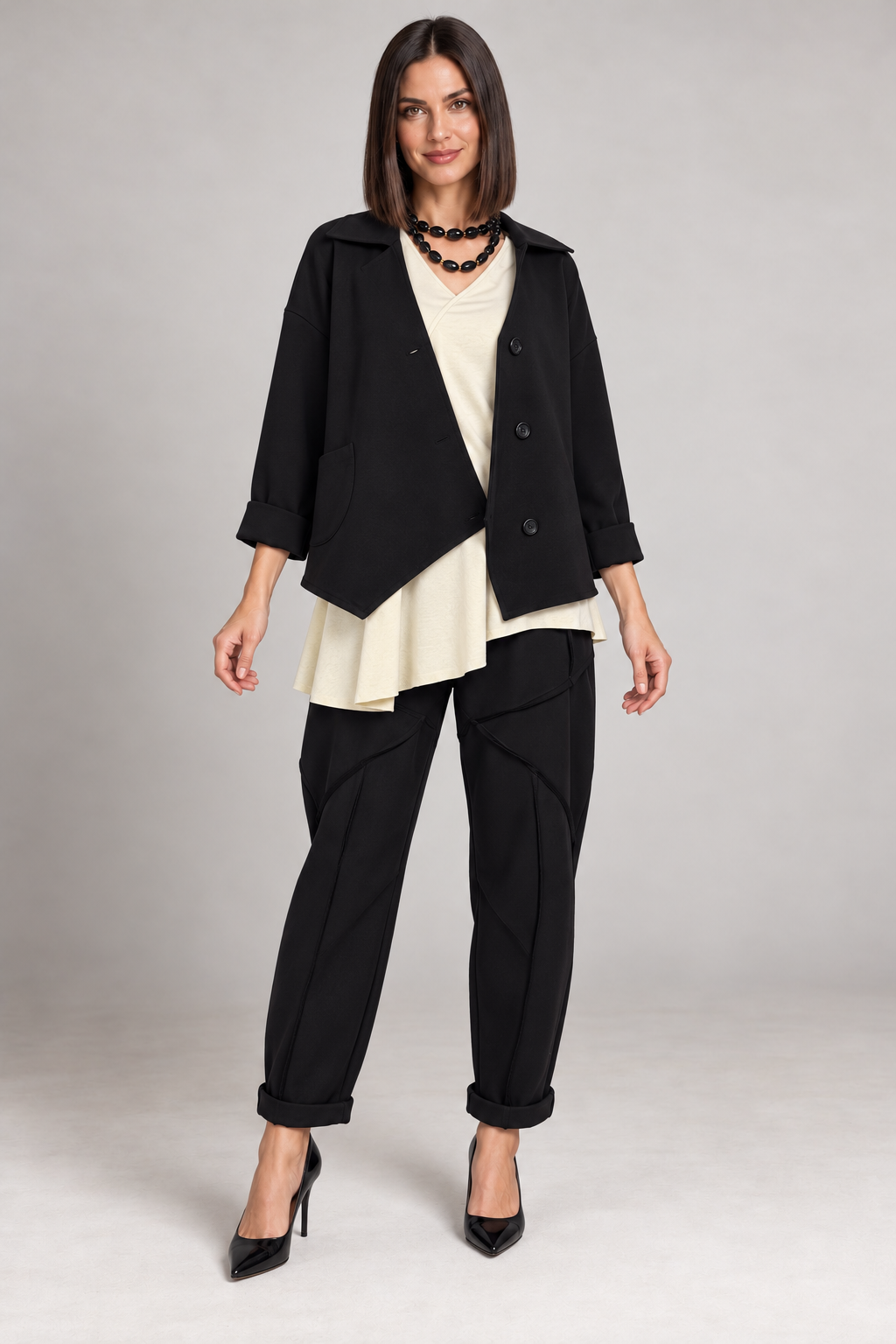 Pantalone Eden Black 158C