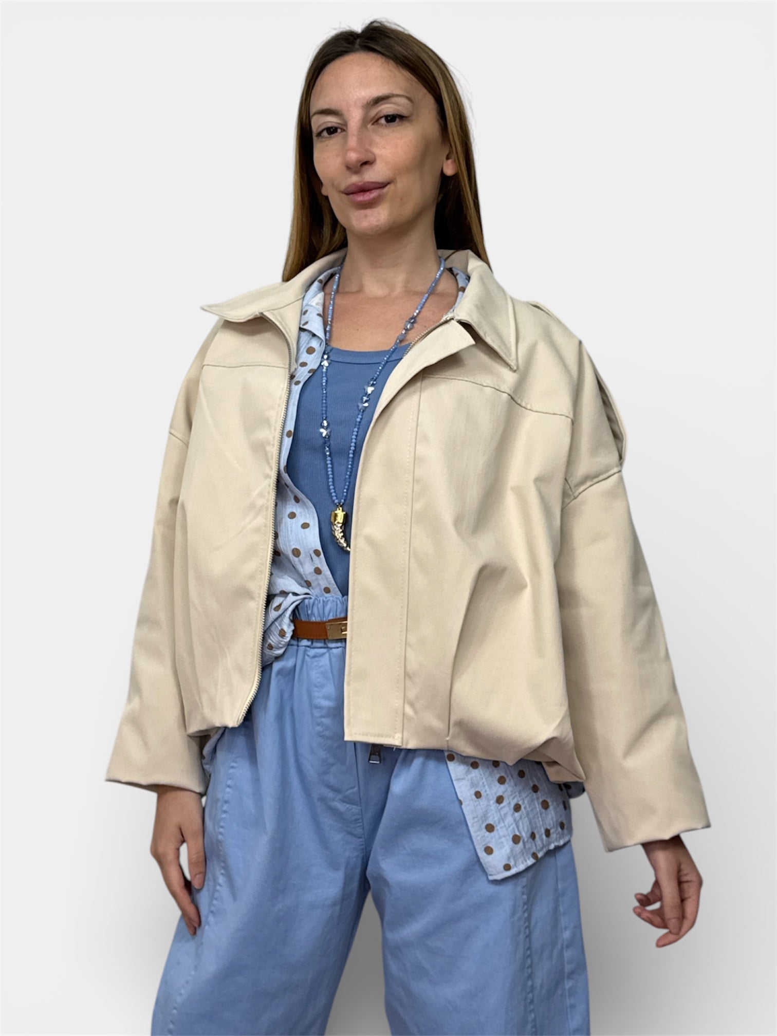 Capospalla Estivo Beige