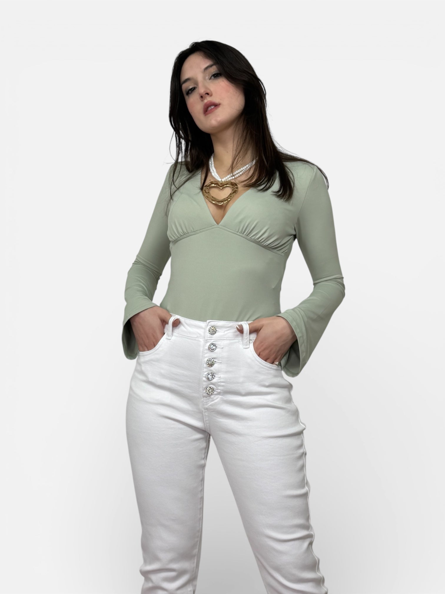 Collana Cuore Girocollo