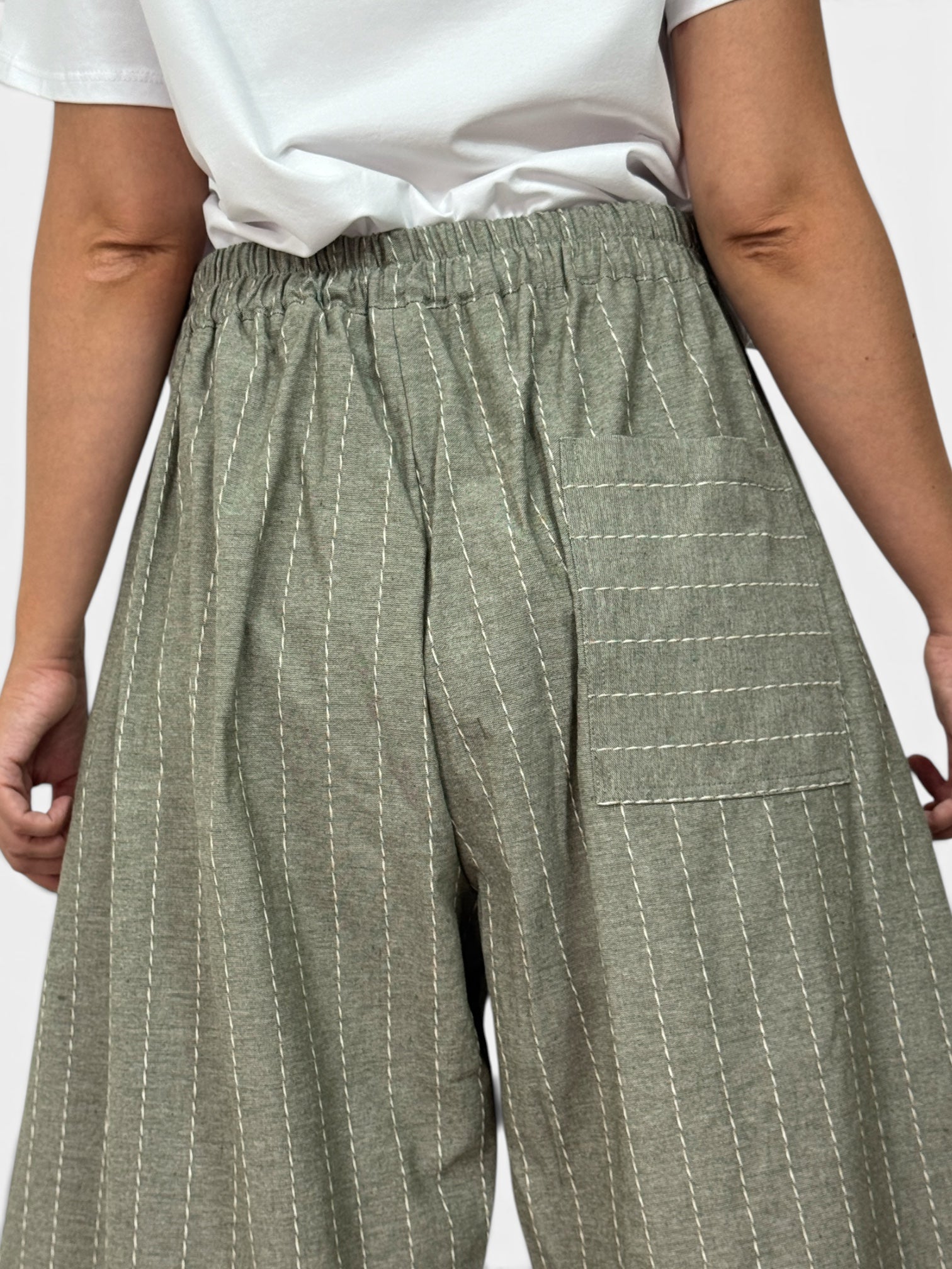 Pantalone Pareo Green Aléa Uni