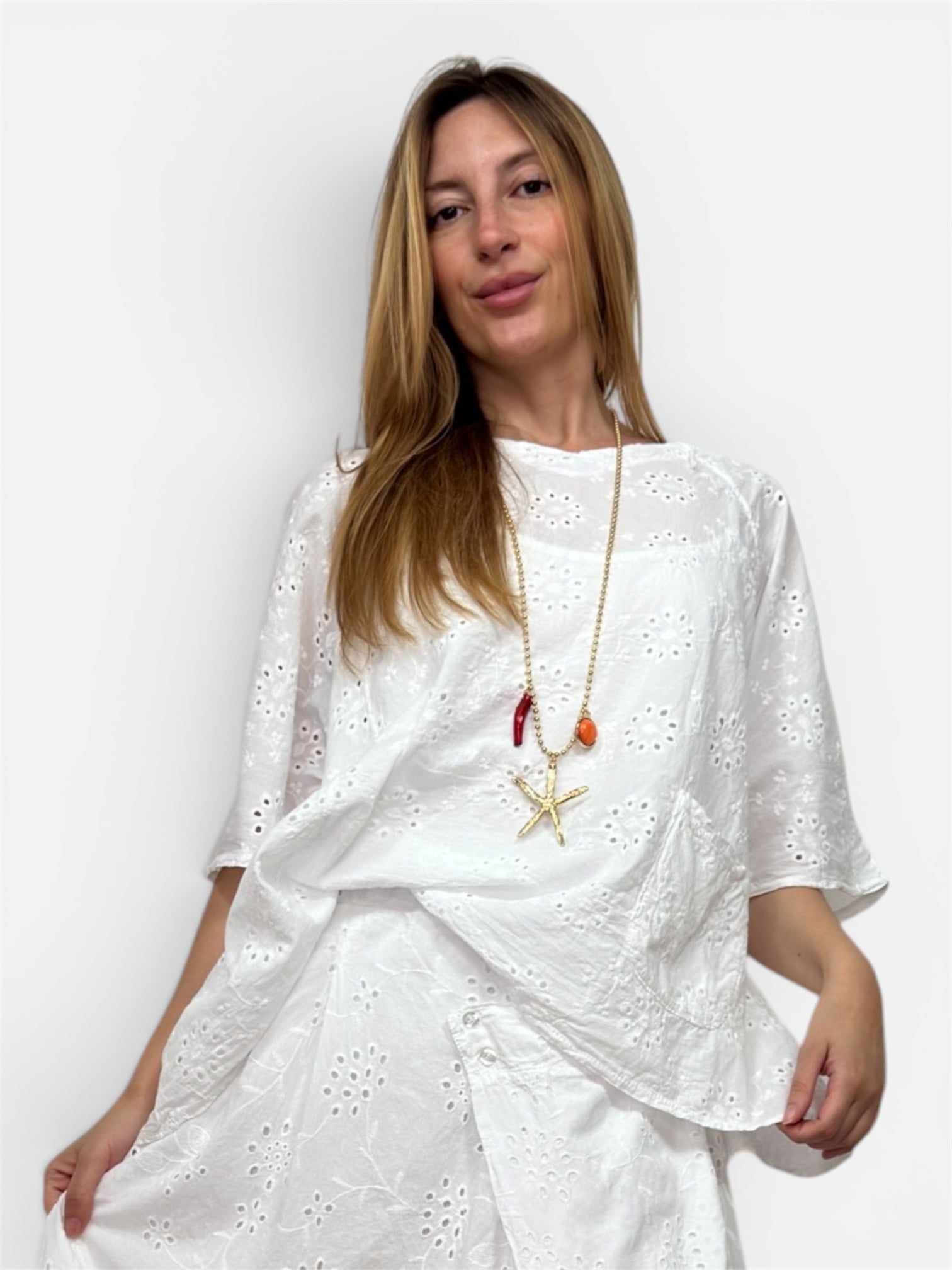 Maglia Romantic Bianco 158C