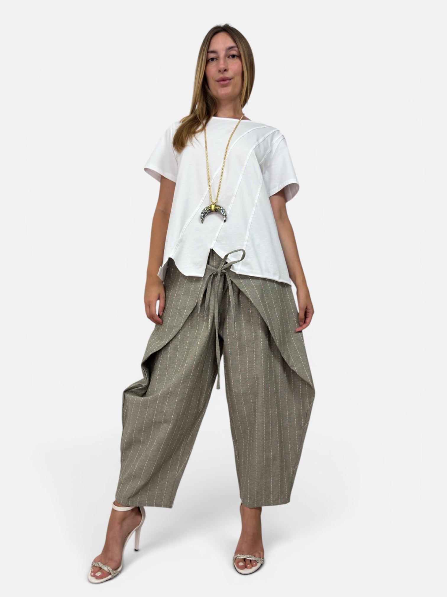 Pantalone Pareo Green Aléa Uni