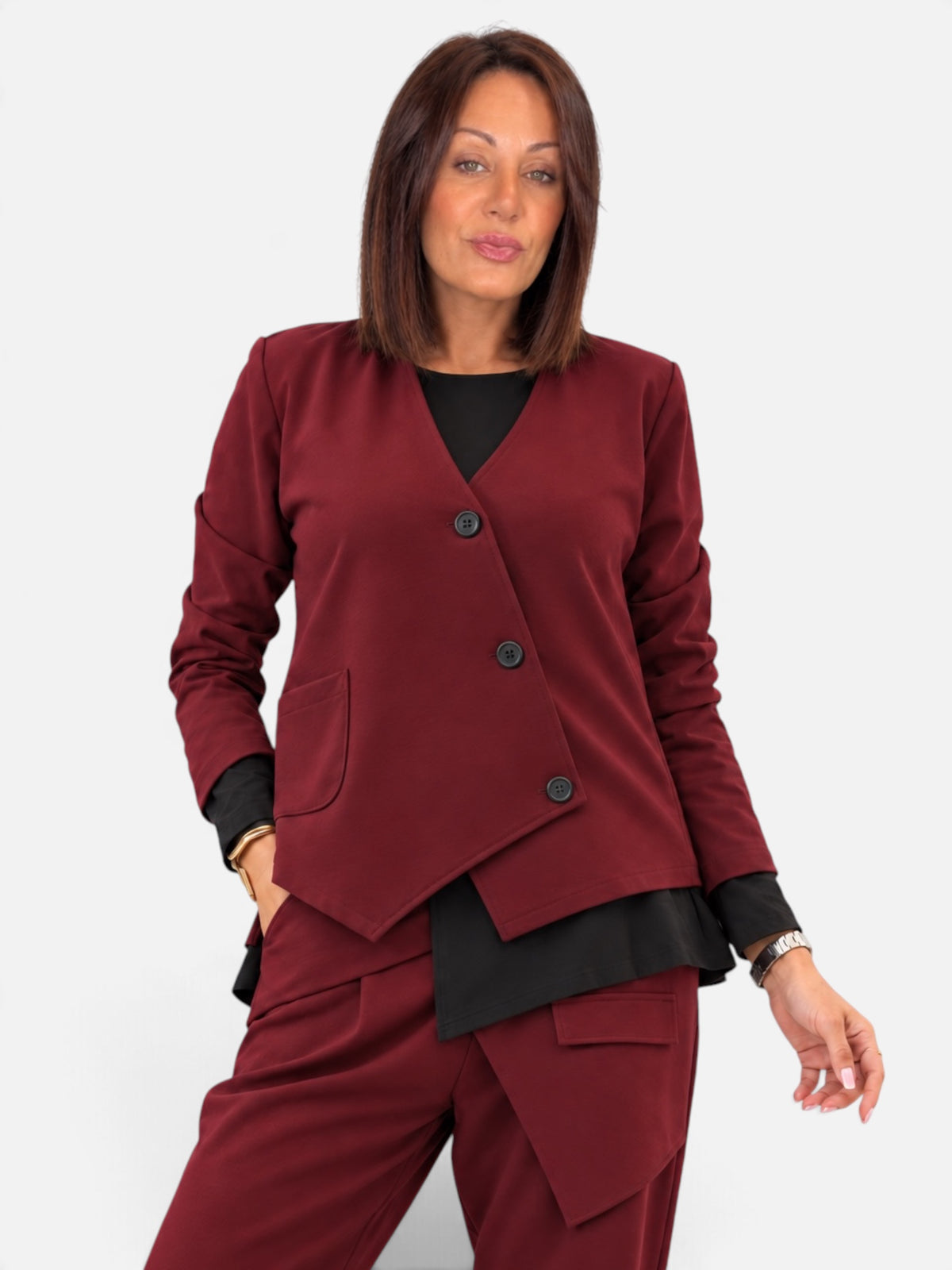 Blazer Lyam 158C Bordeaux