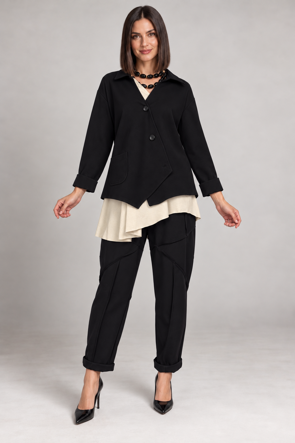 Pantalone Eden Black 158C