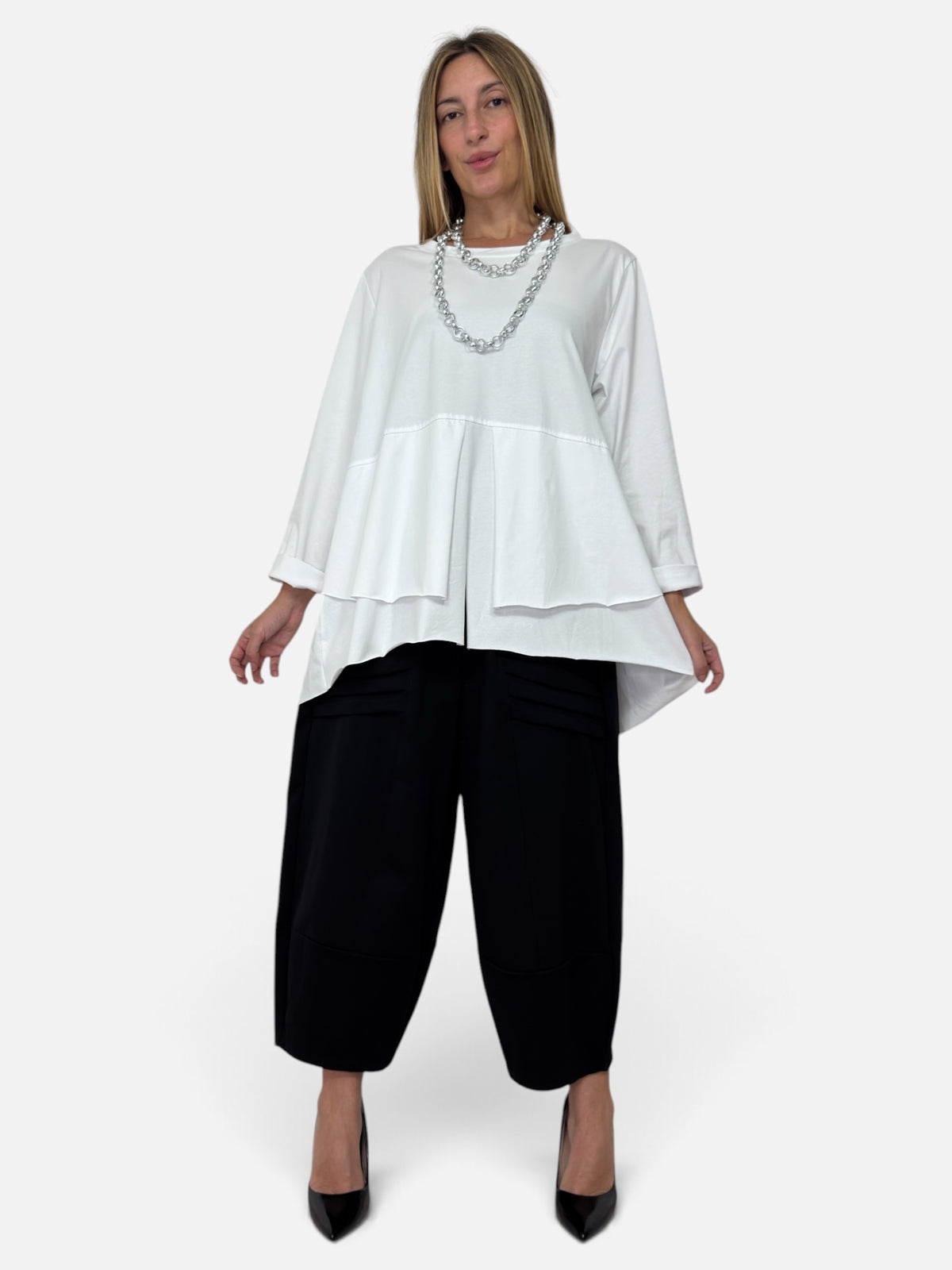T-Shirt Elsa 158C – 100% cotone, vestibilità morbida