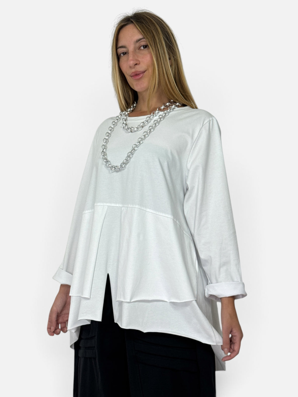 T-Shirt Elsa 158C – 100% cotone, vestibilità morbida