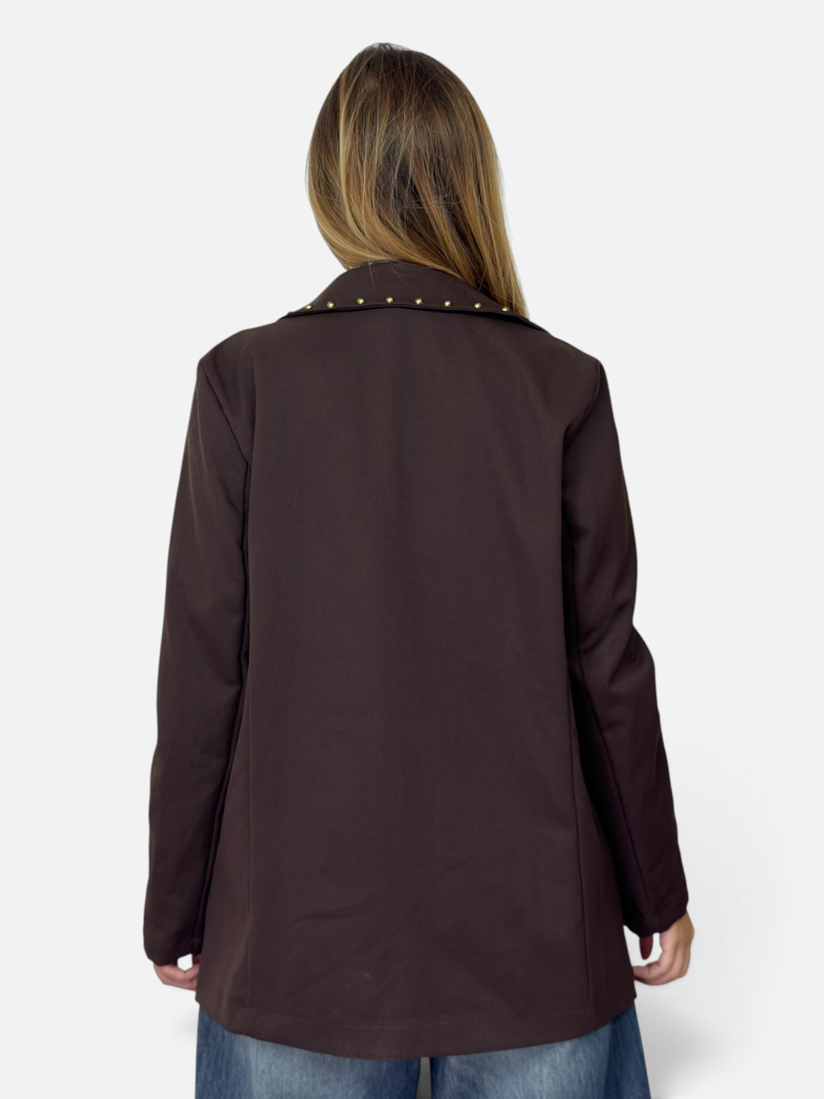 Blazer Borchie Brown