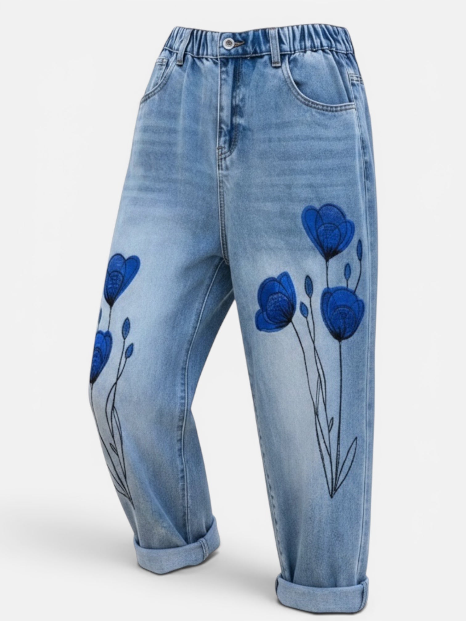 Jeans Papavero Blu Wendy Trendy