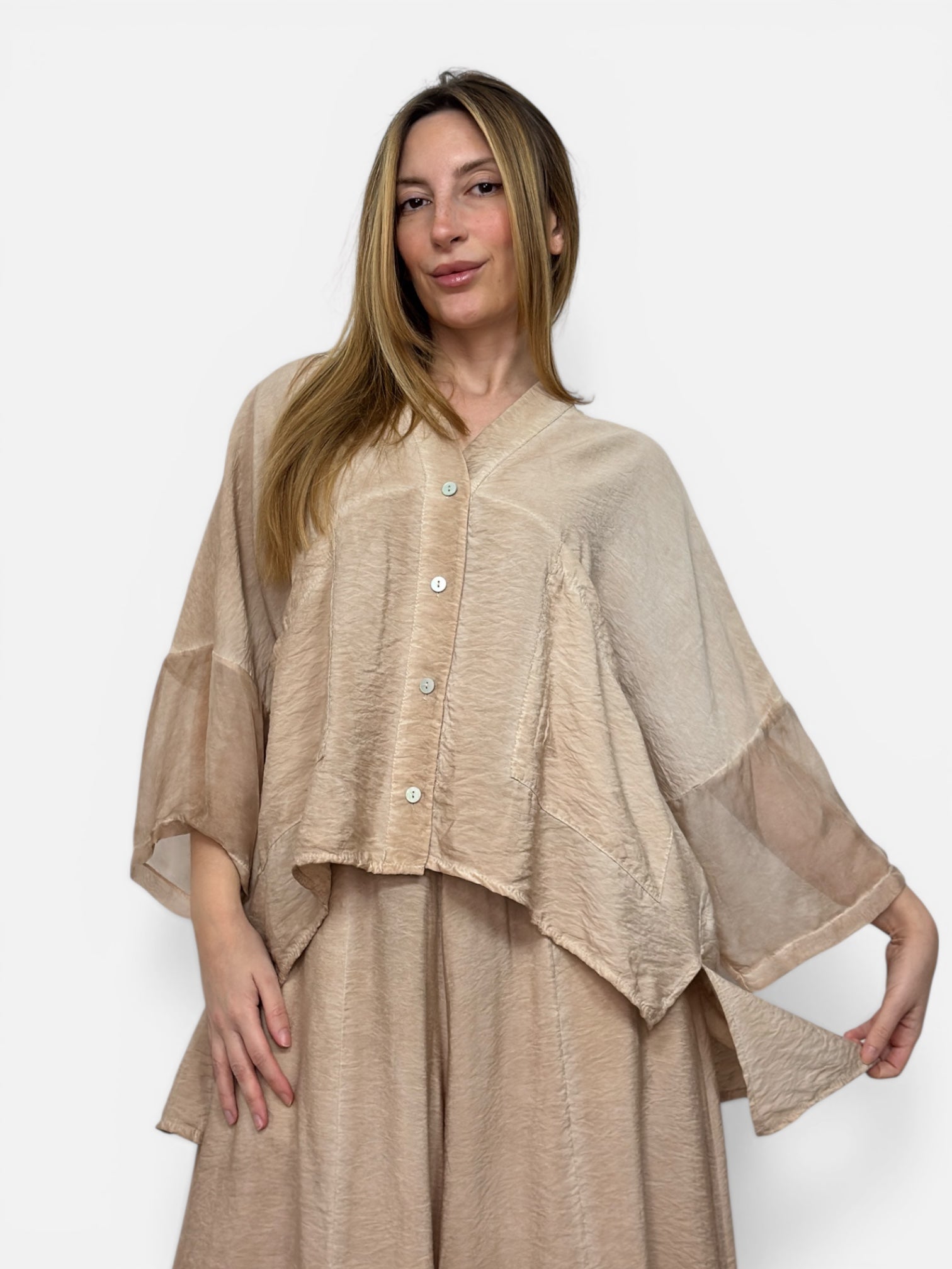 Camicia Edera Coccio