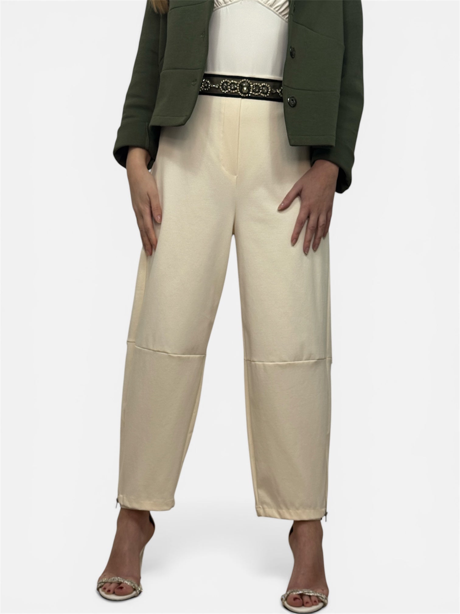 pantalone Zip in vari colori Wendy Trendy