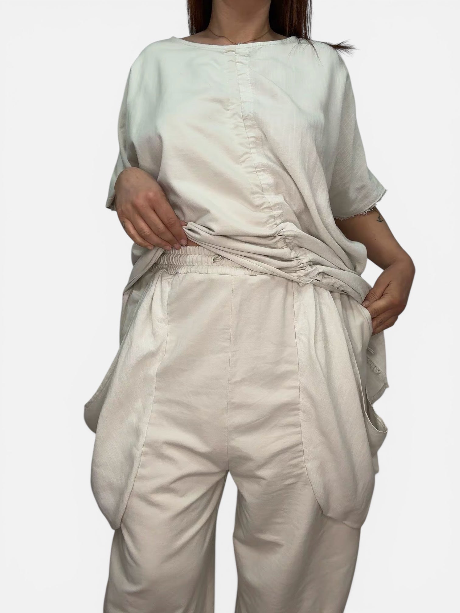 Pantalone Edera Burro