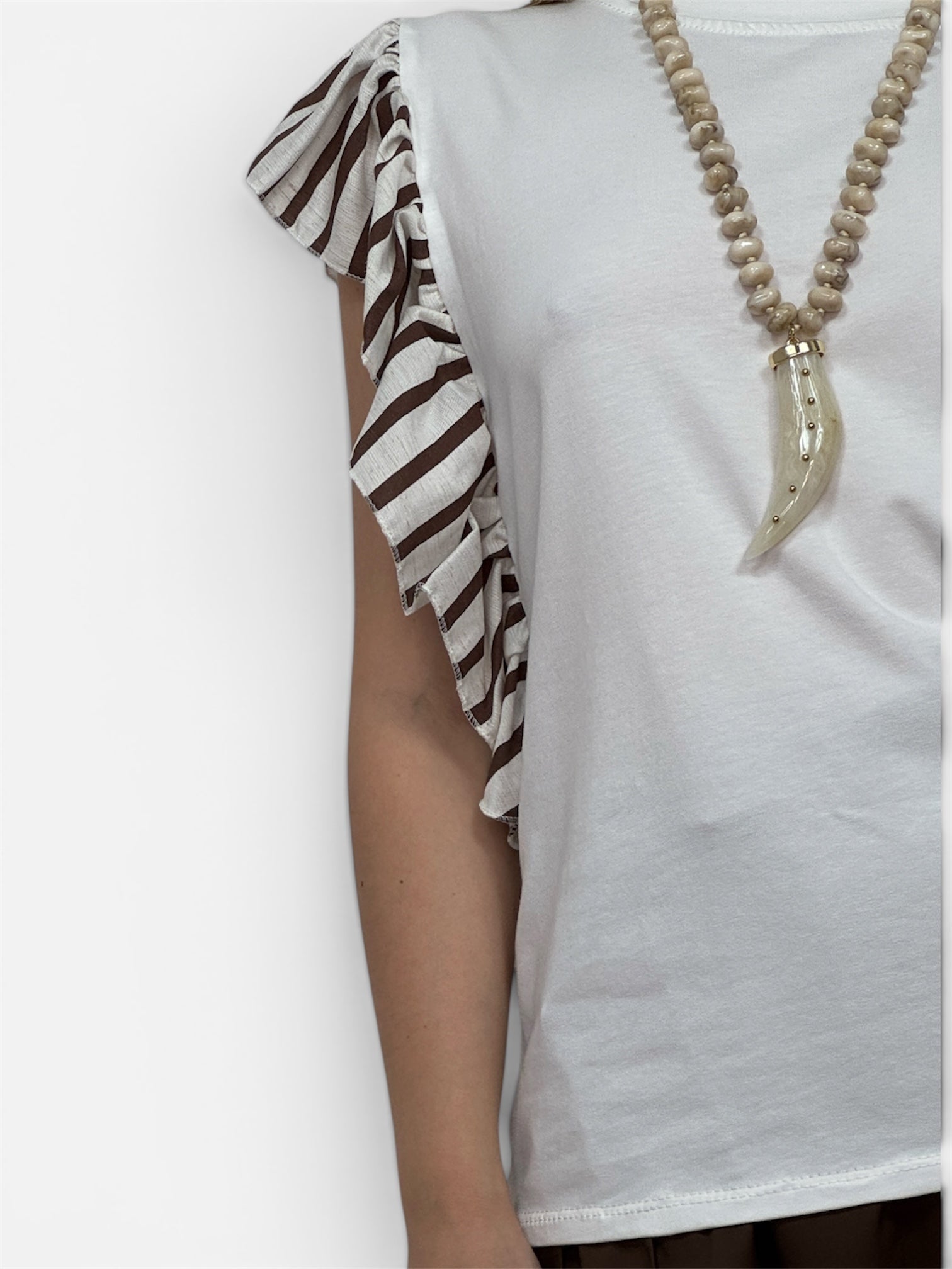 T-Shirt Voilet Brown